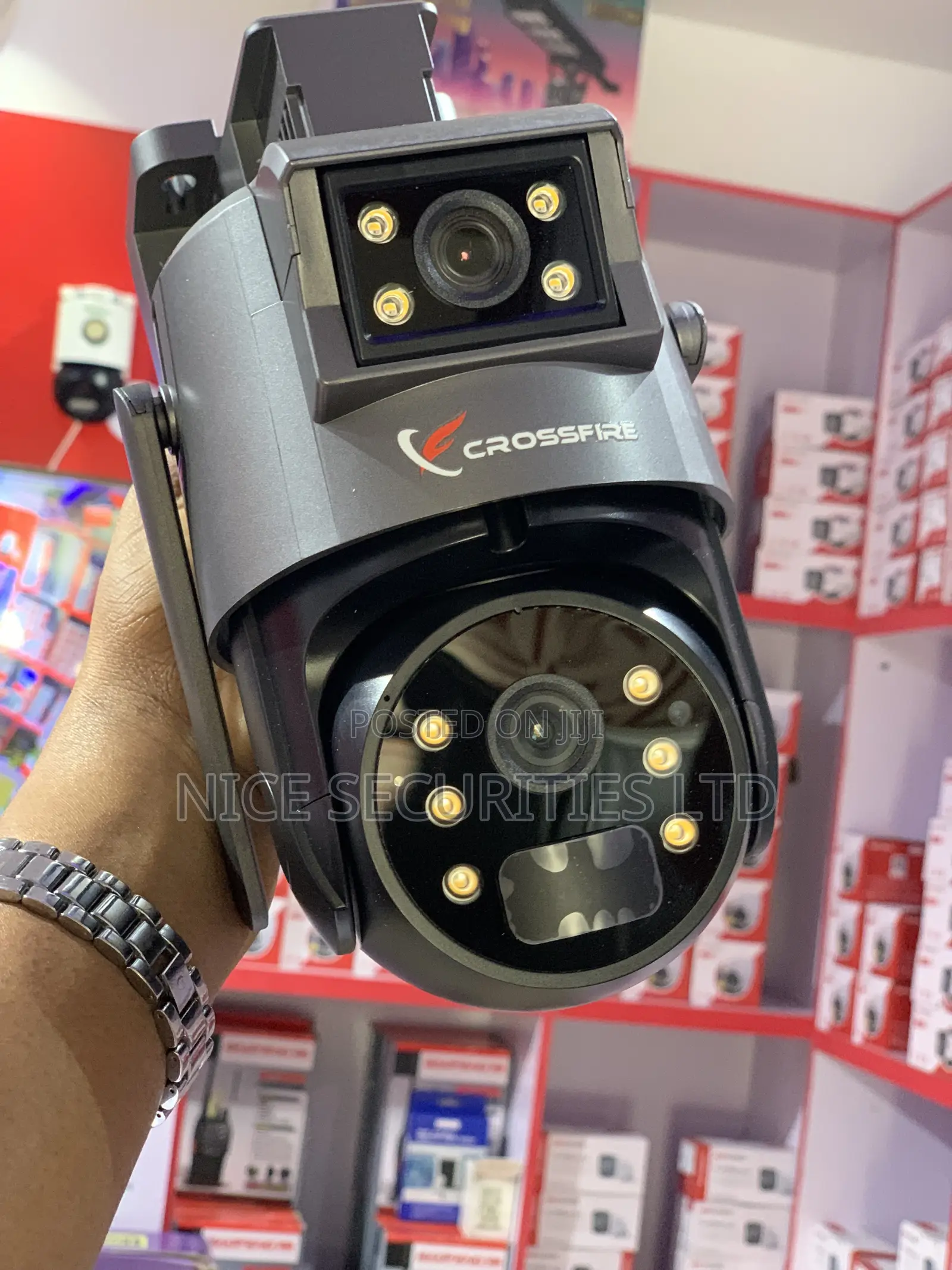 A30 Intelligent Solar Energy Alert PTZ Camera 6MP