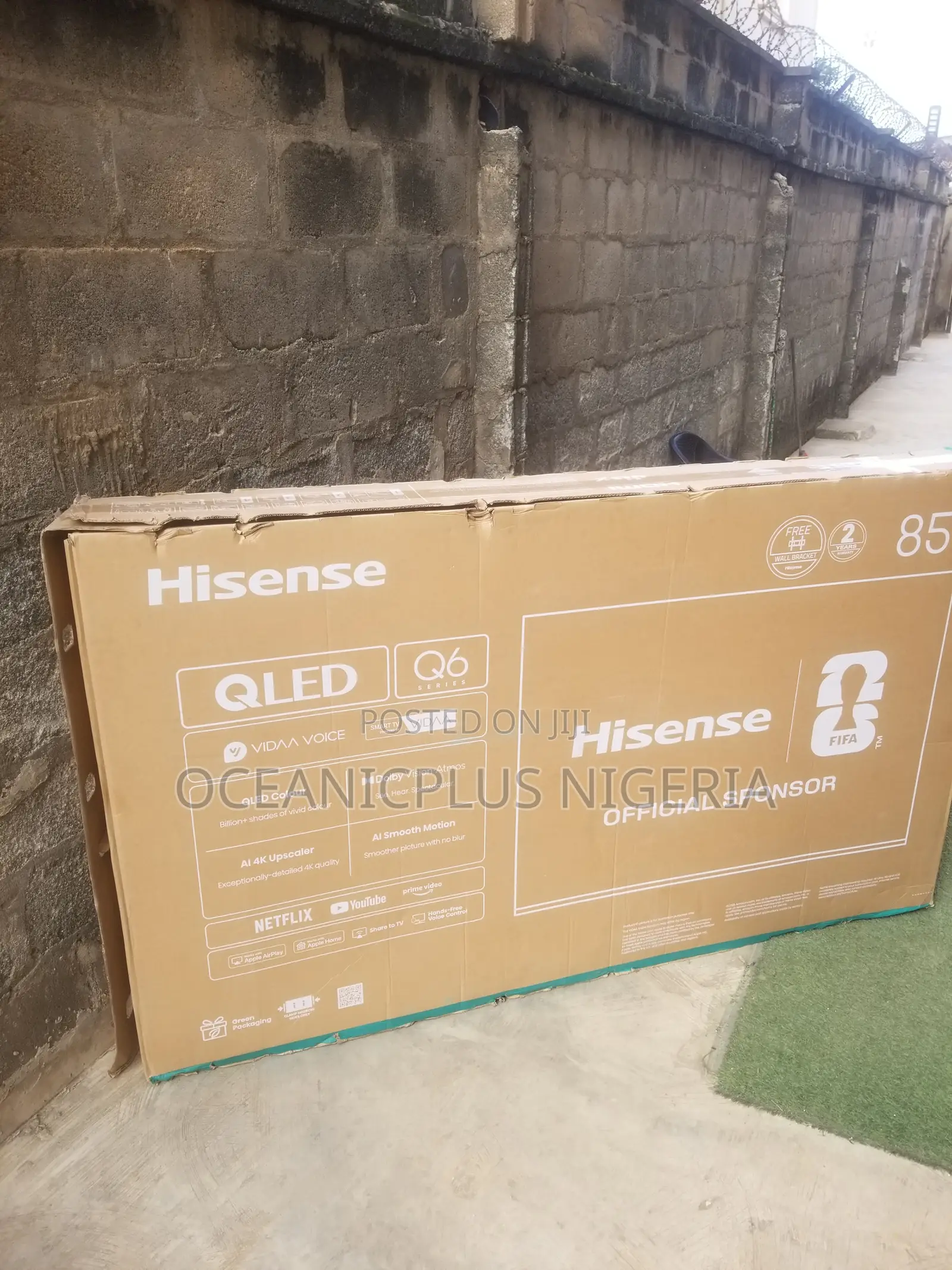 Hisense 85" QLED Home Cinema TV