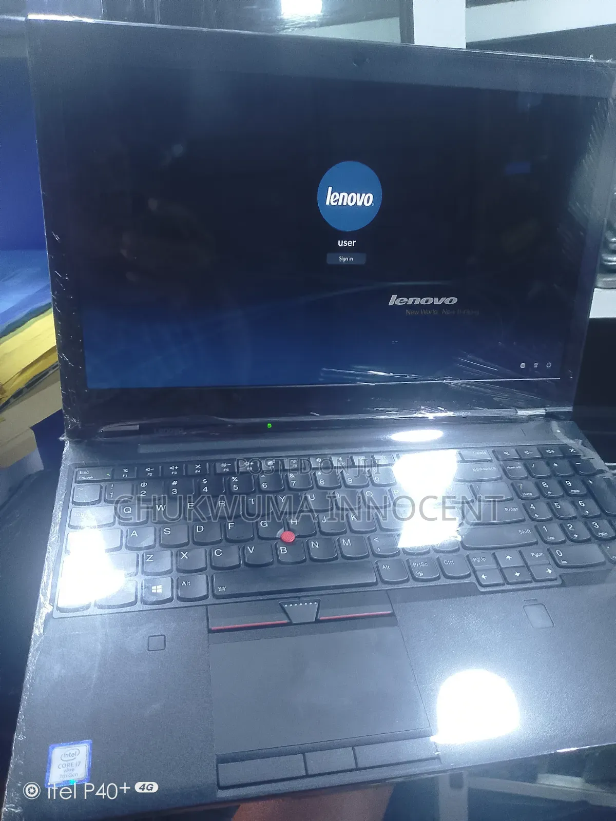 Laptop Lenovo ThinkPad P51 8GB Intel Core i7 SSD 256GB