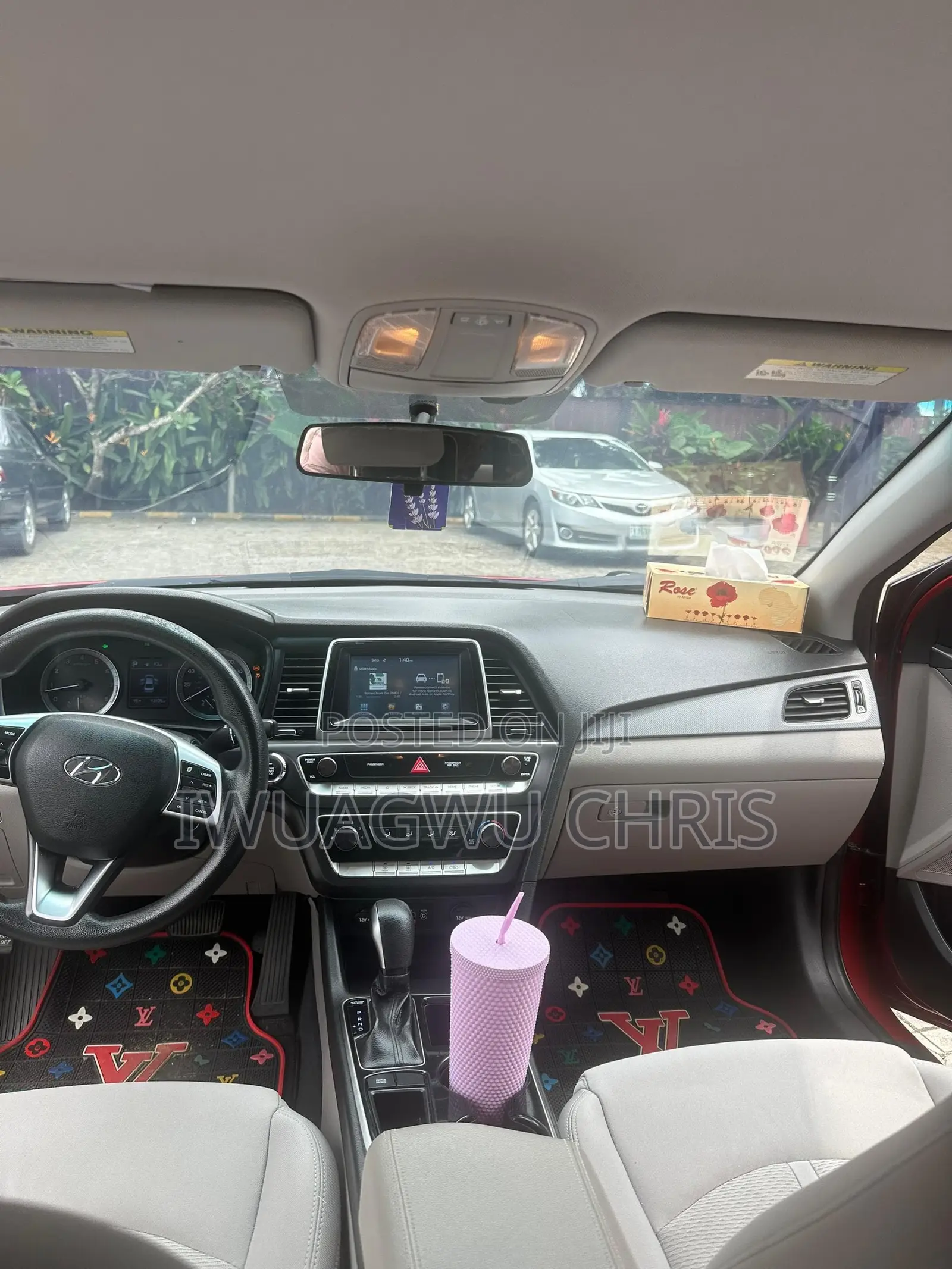 Hyundai Sonata 2019 Red