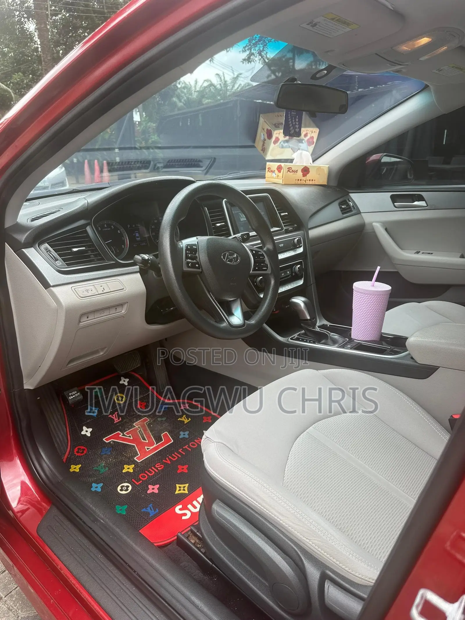 Hyundai Sonata 2019 Red