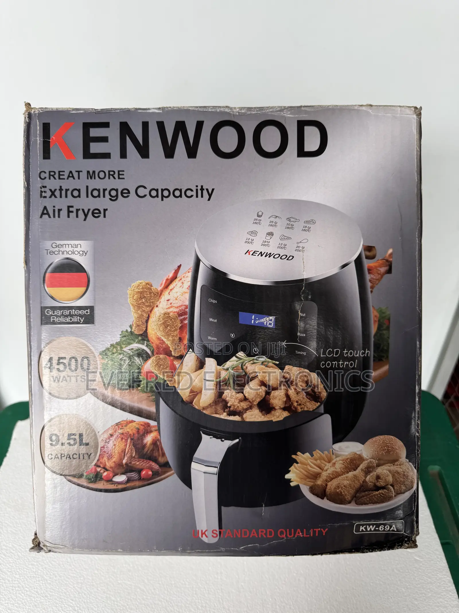 Kenwood Air Fryer 9.5litters