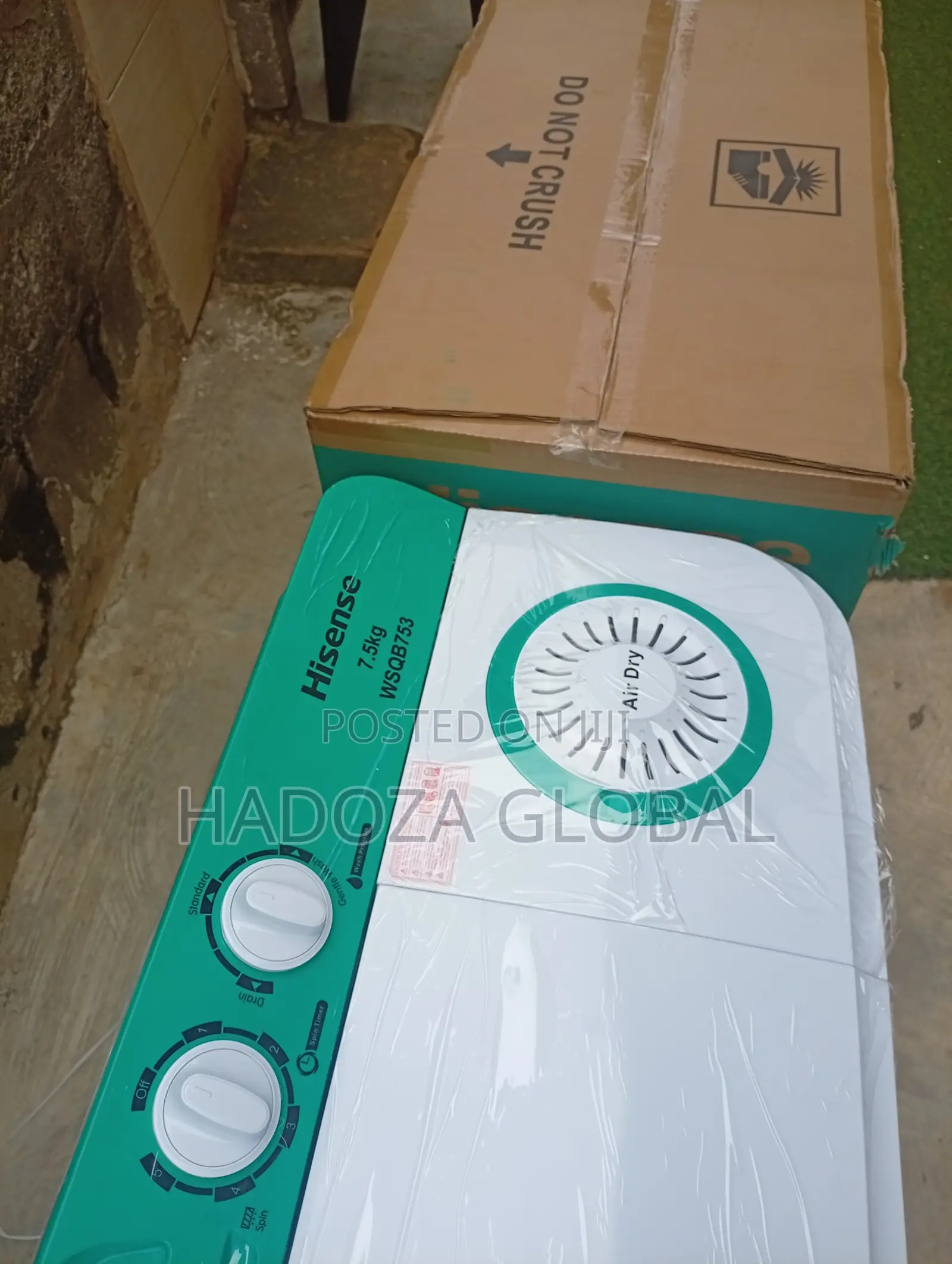 Hisense 7.5kg Washer – Powerful Cleaning for Family Laundry