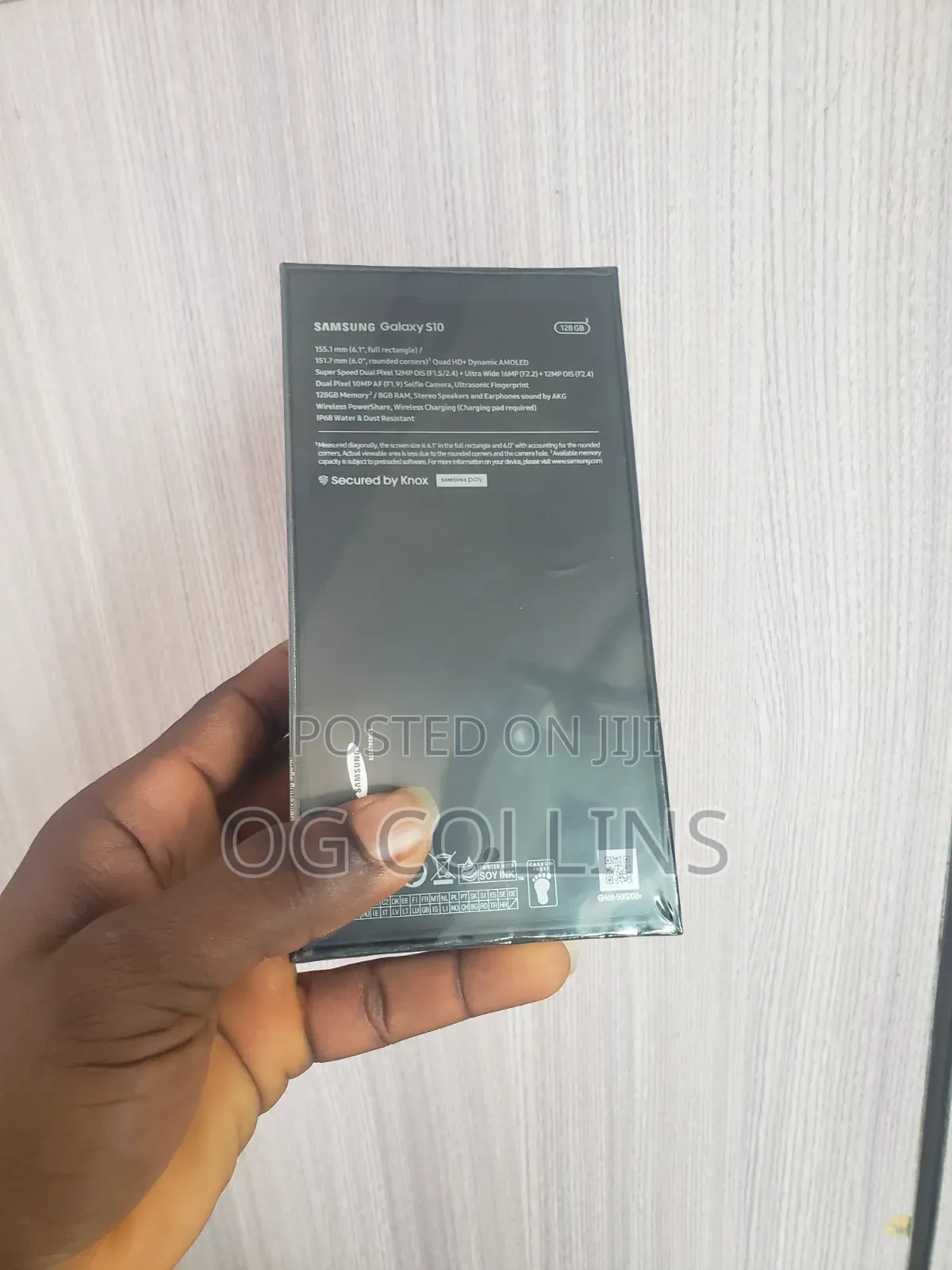 New Samsung Galaxy S10 512 GB Black
