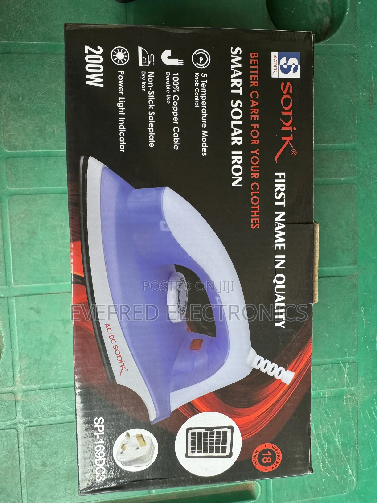 200watts Solar Iron | Very Hot