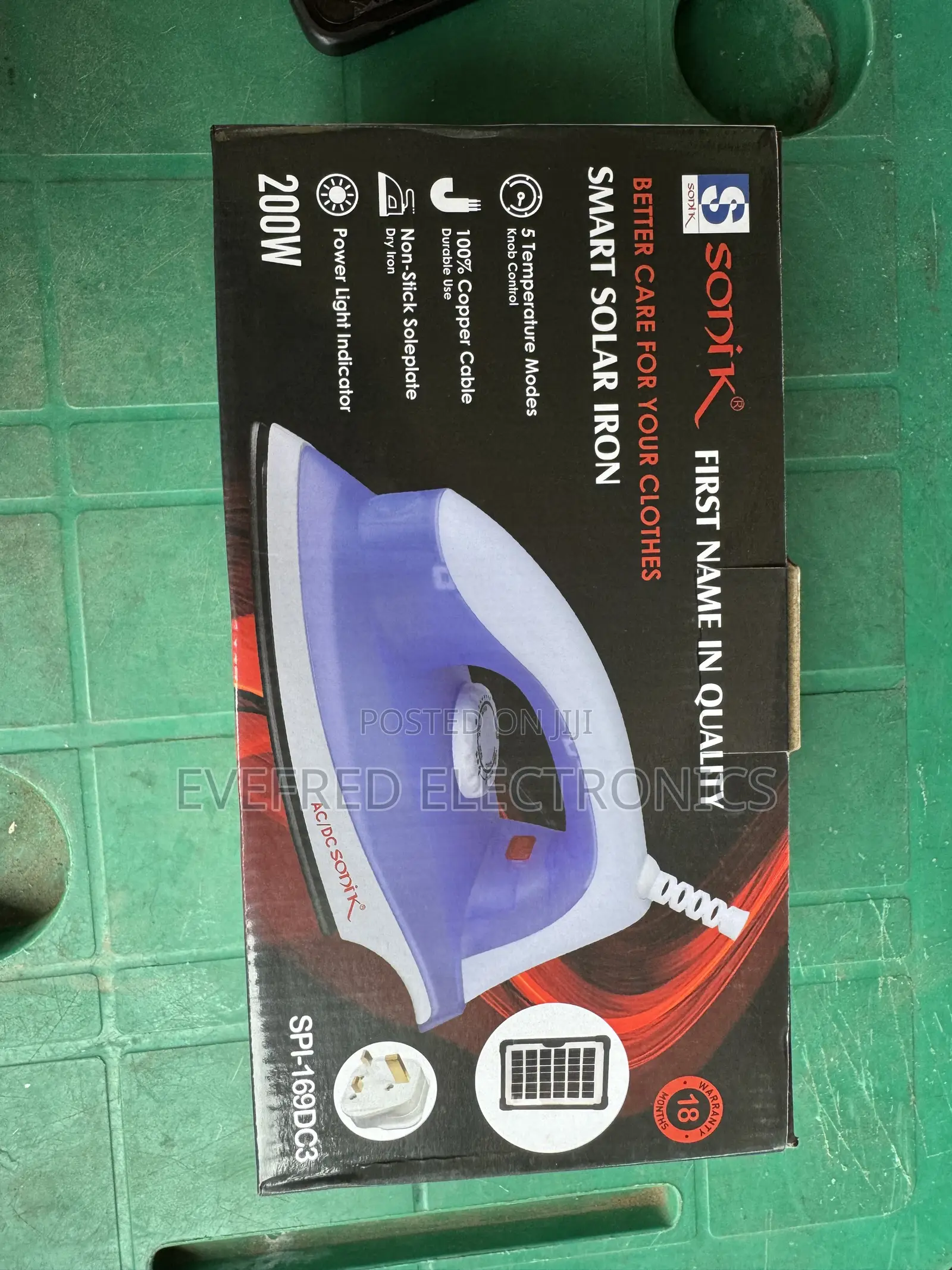 200watts Solar Iron | Very Hot