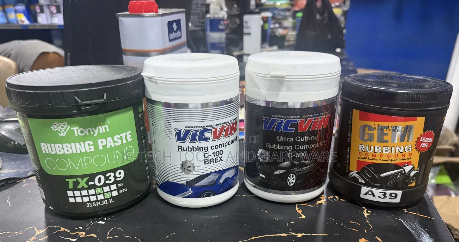 Rubbing & Cutting Compounds for Correction, Restoration, Scratch Remov