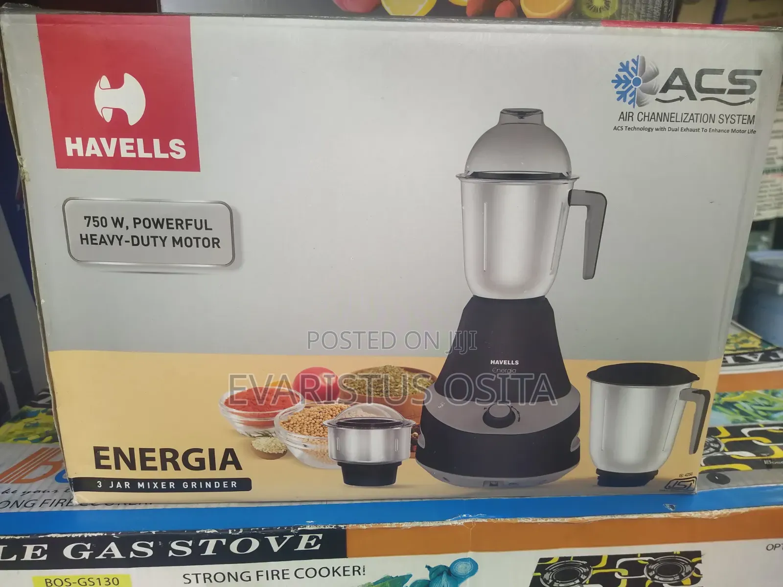 Ace Energia (3 Jar Mixer Grinder) Copper Motor