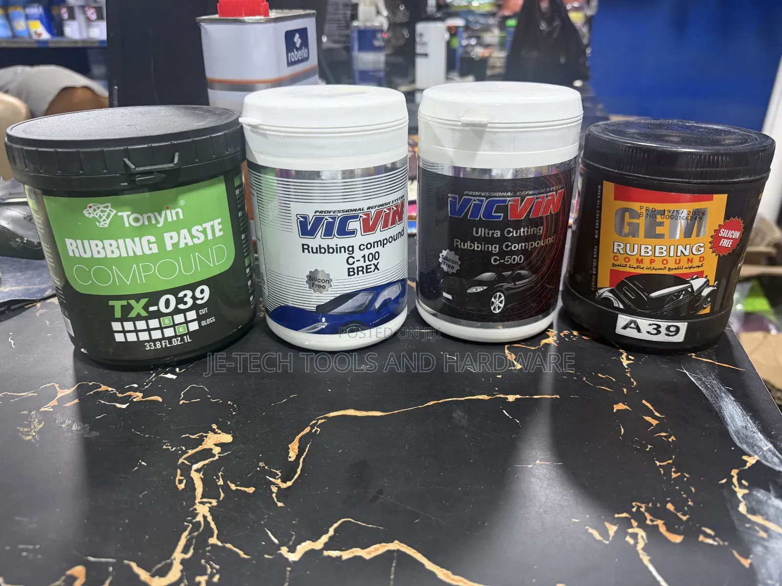 Rubbing & Cutting Compounds for Correction, Restoration, Scratch Remov