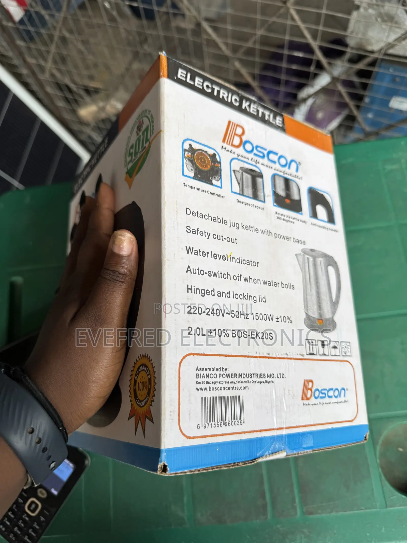 Automatic Electric Kettle.