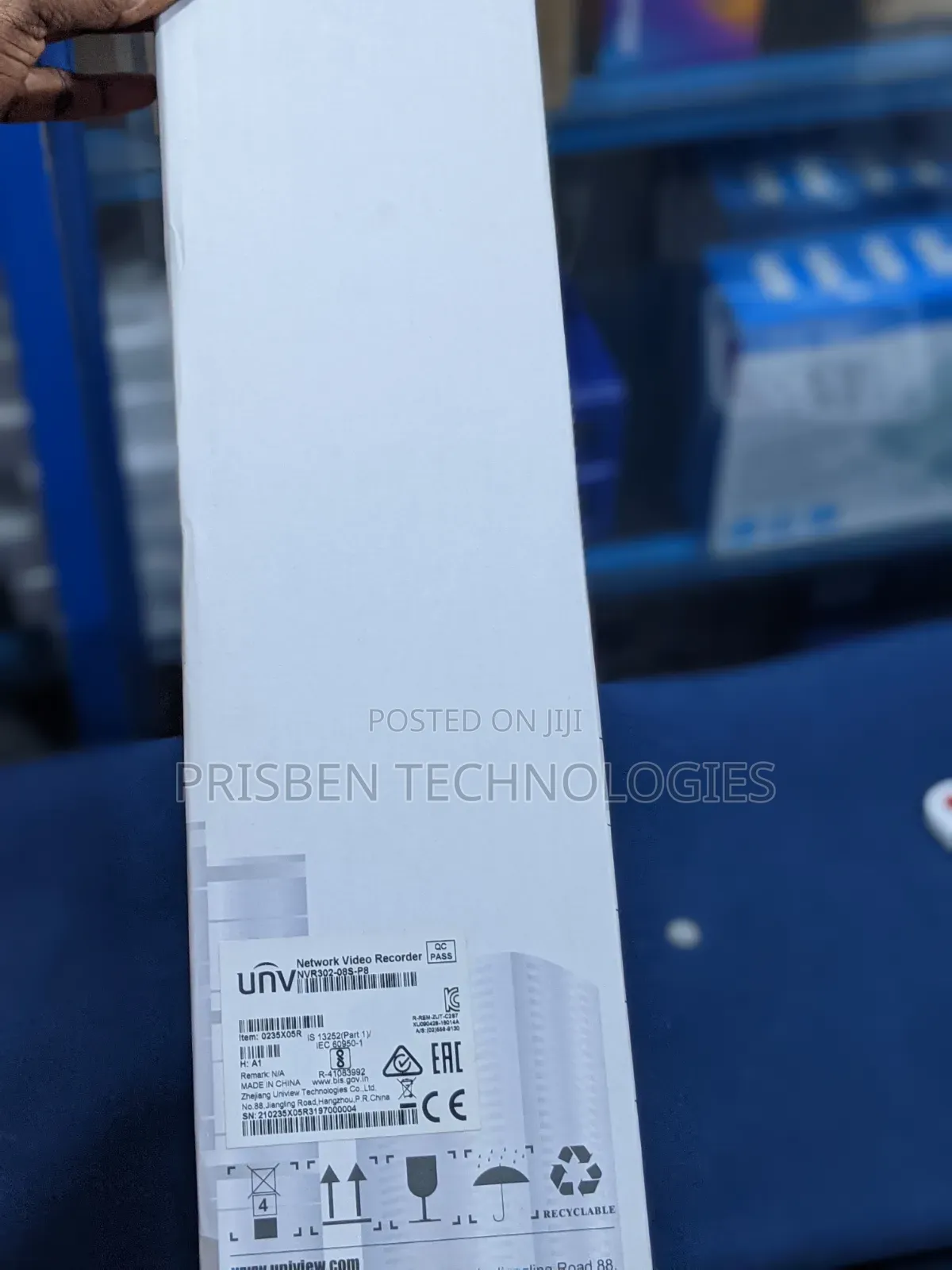 Uniview 8ch NVR 2 SATA