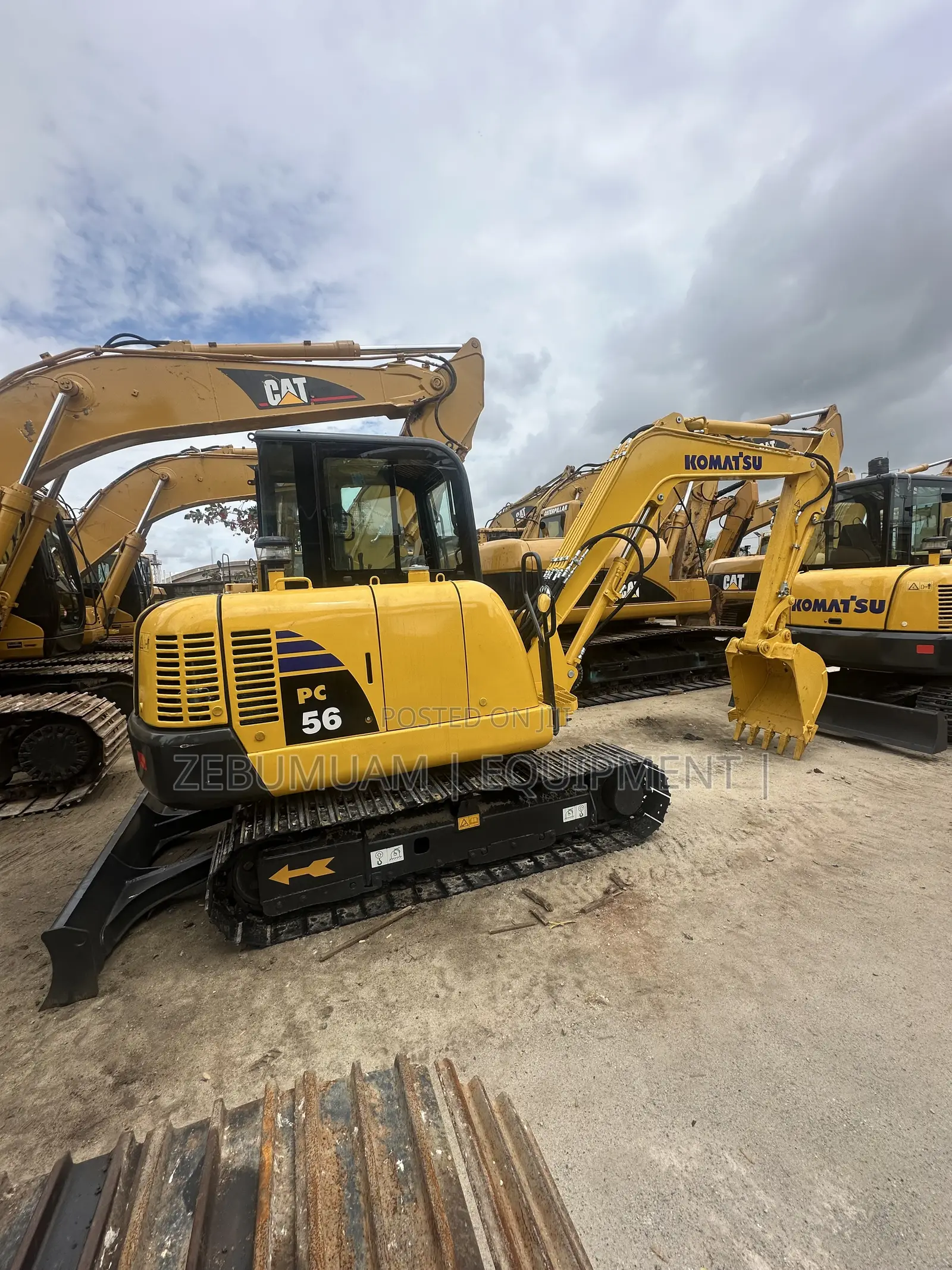 Komatsu PC56 Mini Excavator for Sale. Price 90M Naira