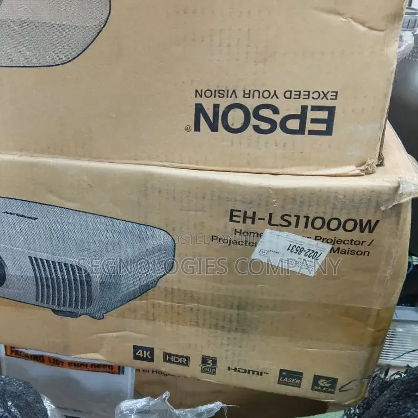 Epson EH-LS11000W 250 Lumens 4K PRO-UHD Laser Home Cinema Projector