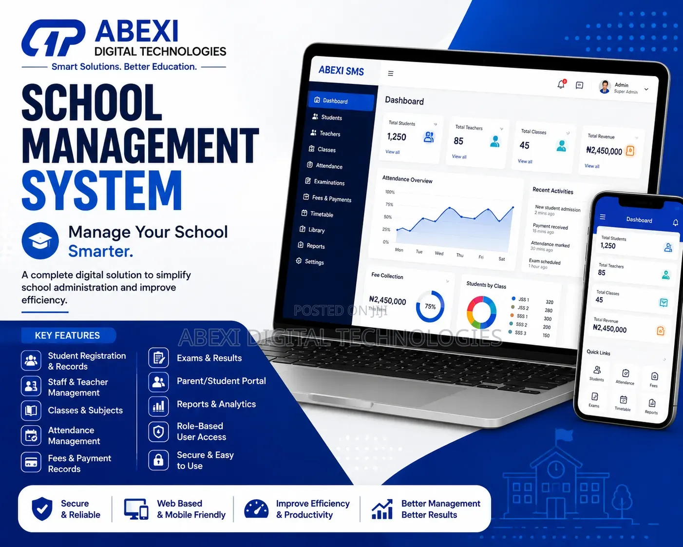 School Management System Development
