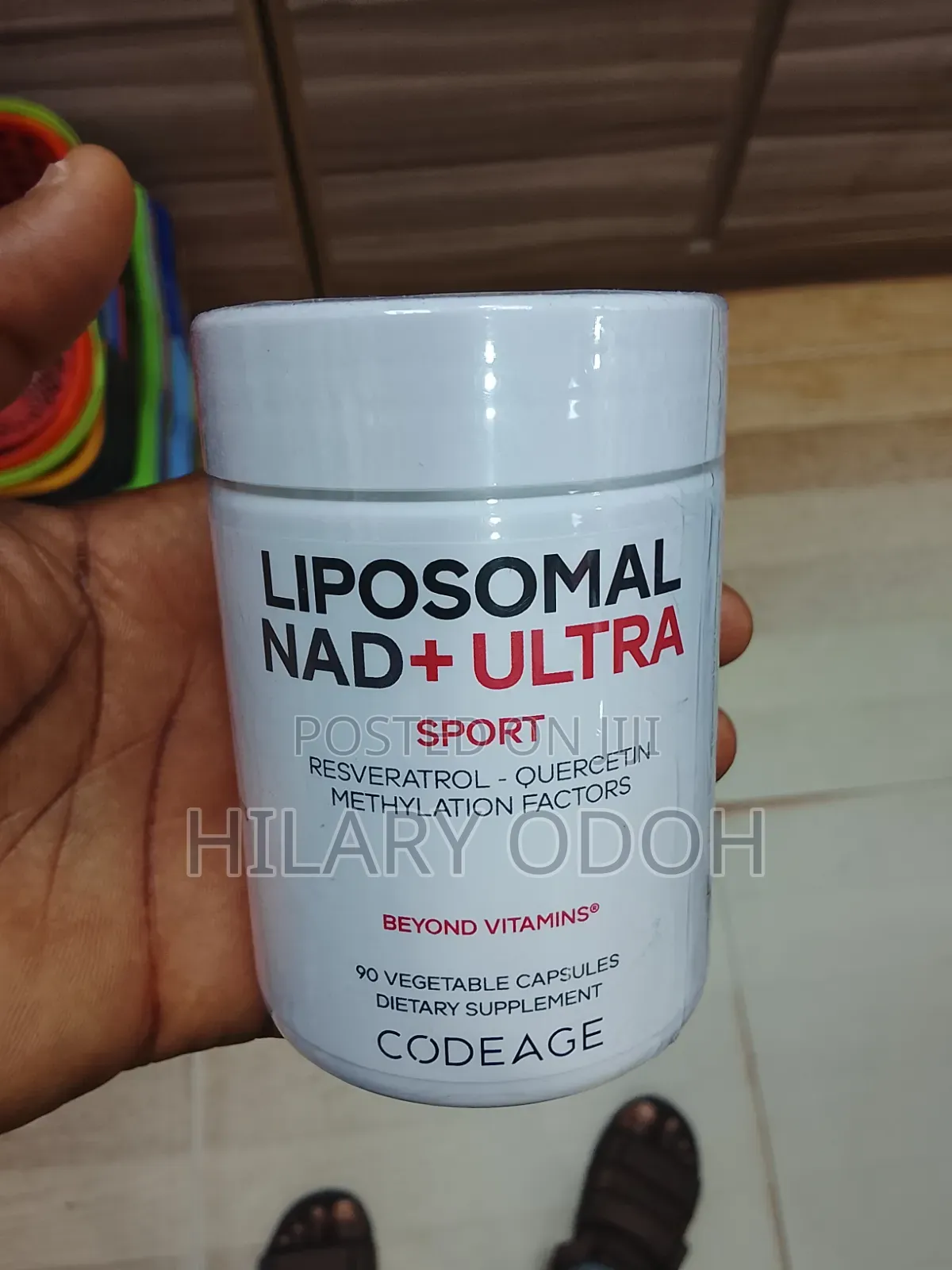Codeage Liposomal NAD Ultra - 90 Capsules