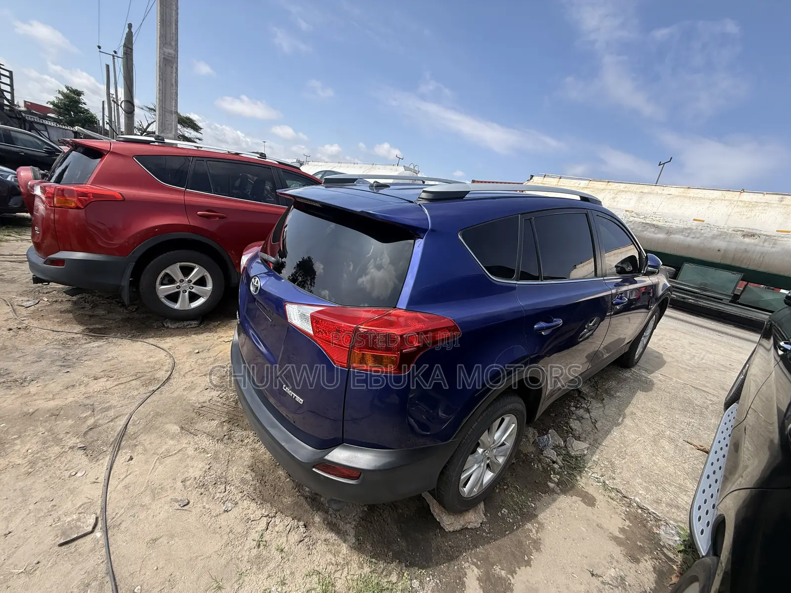 Toyota RAV4 Limited 4dr SUV (2.5L 4cyl 6A) 2015 Blue