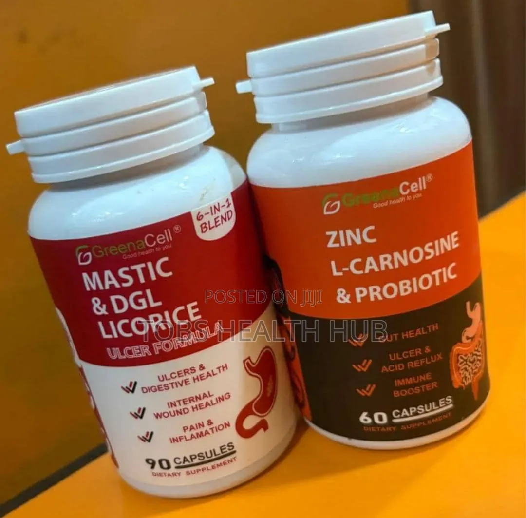 GreenaCell Mastic DGL Licorice – Ulcer Formula (90 Capsules)