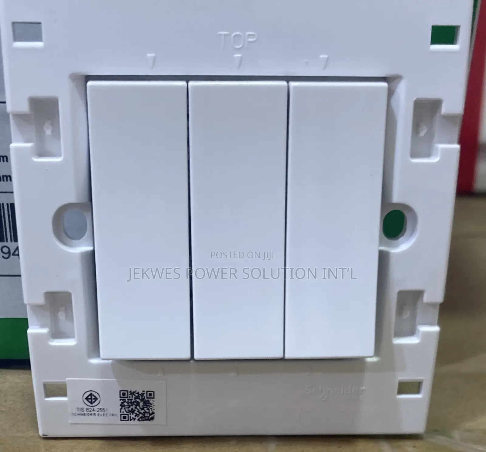 Original 3Gang 2 Way Switch Schnider