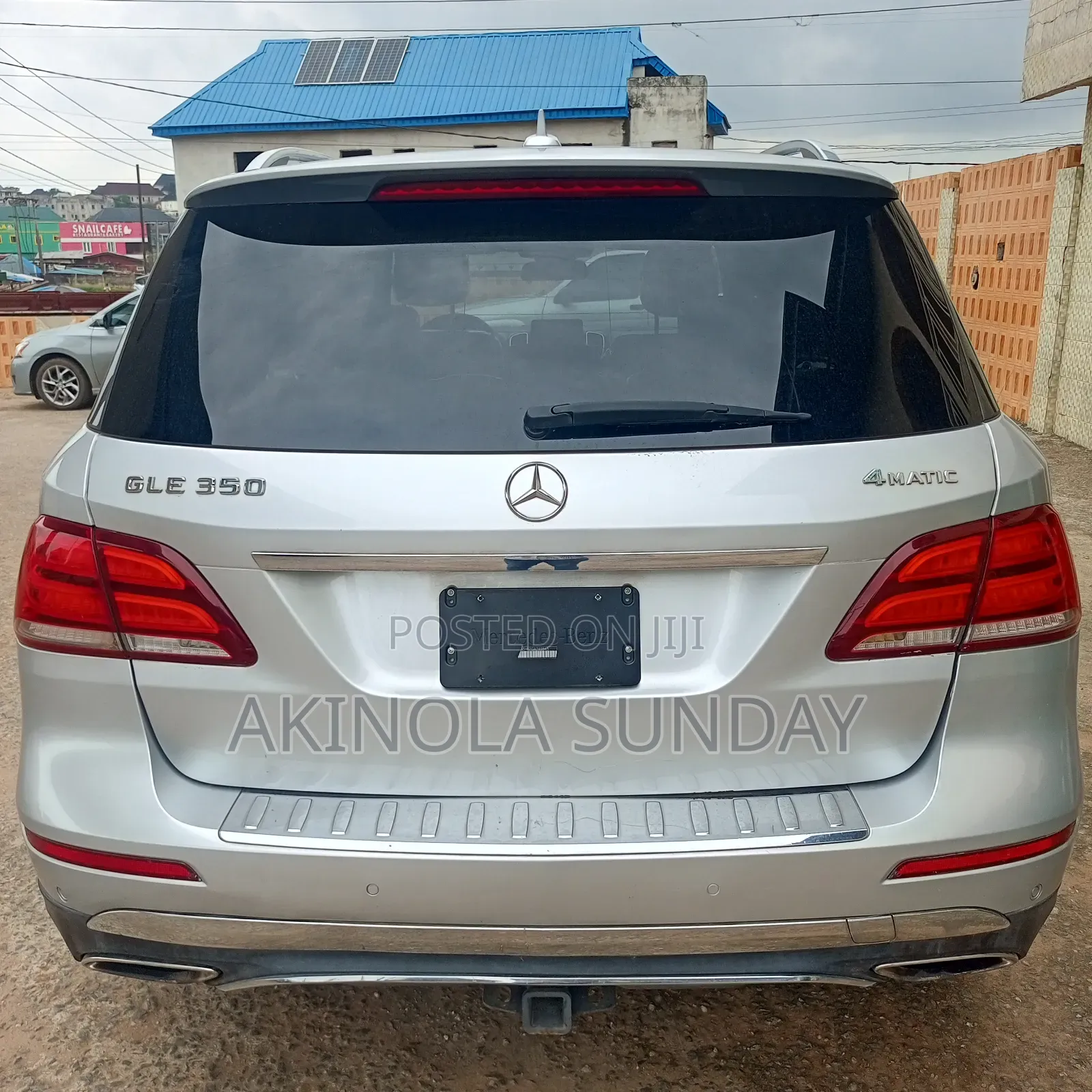Mercedes-Benz GLE-Class 2016 Silver