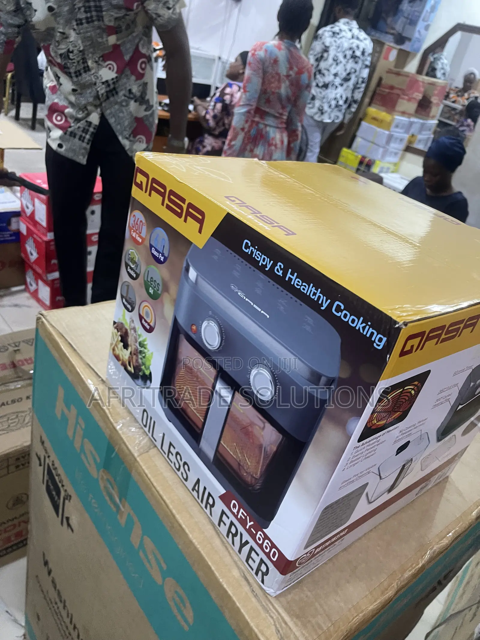 Qasa 6L Air Fryer – Less Oil, More Crunch