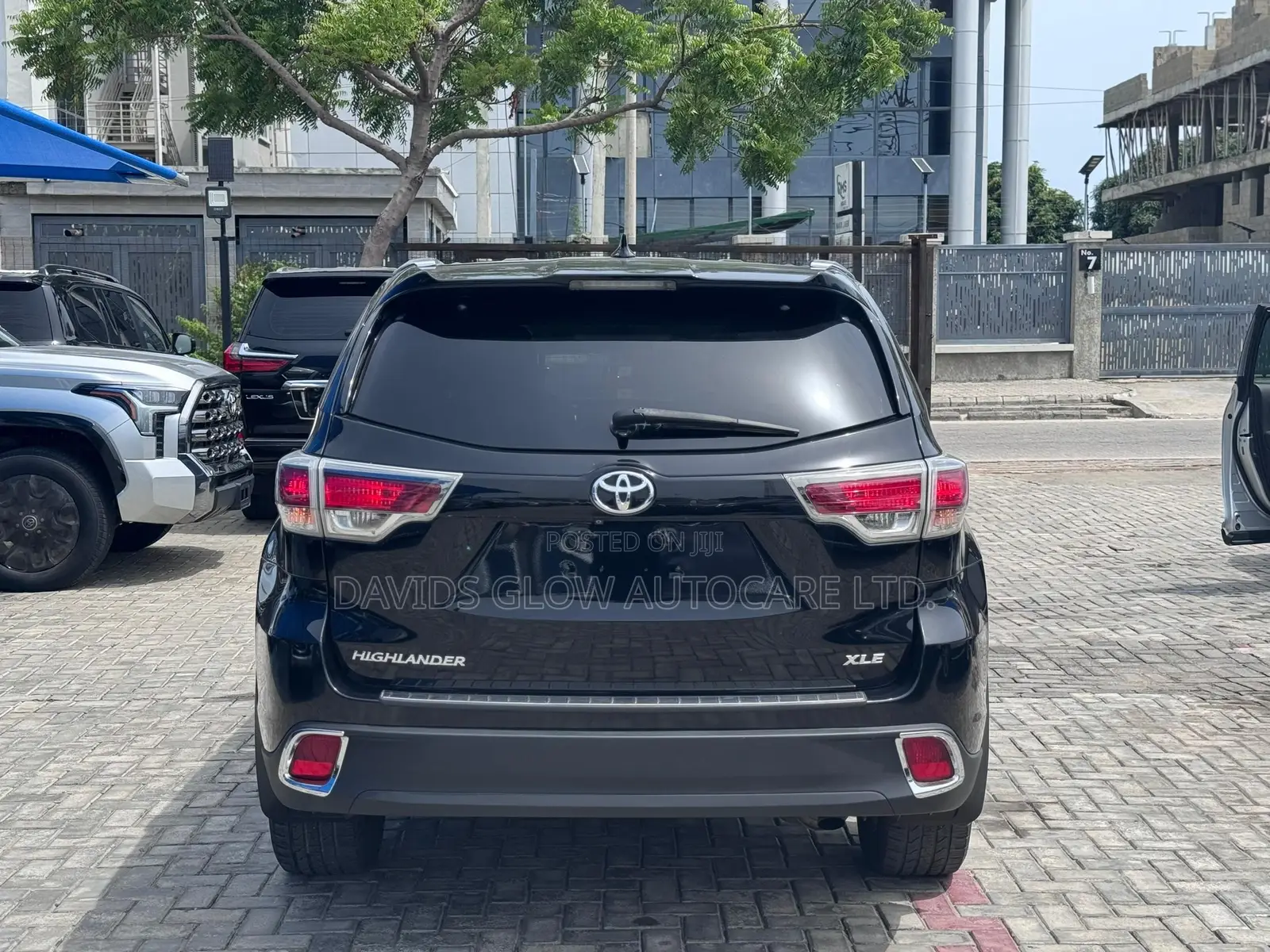 Toyota Highlander XLE V6 4x4 (3.5L 6cyl 6A) 2016 Black