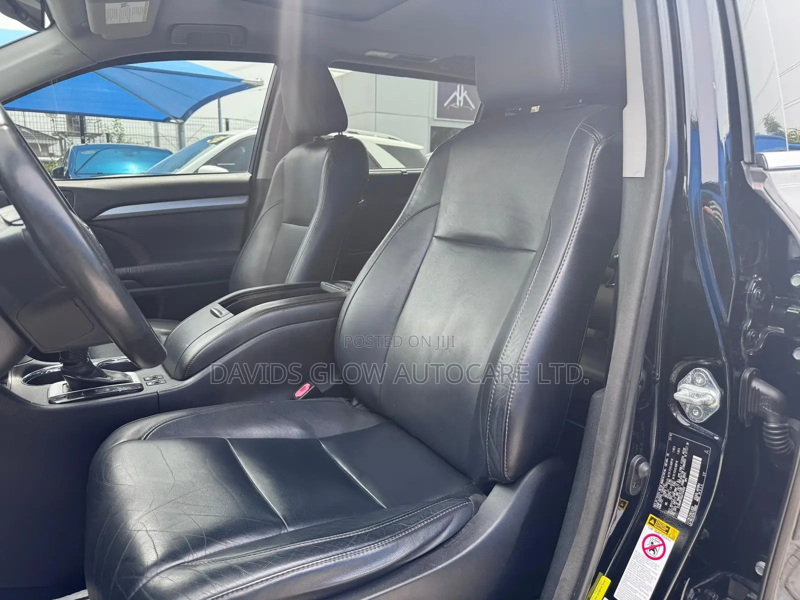 Toyota Highlander XLE V6 4x4 (3.5L 6cyl 6A) 2016 Black