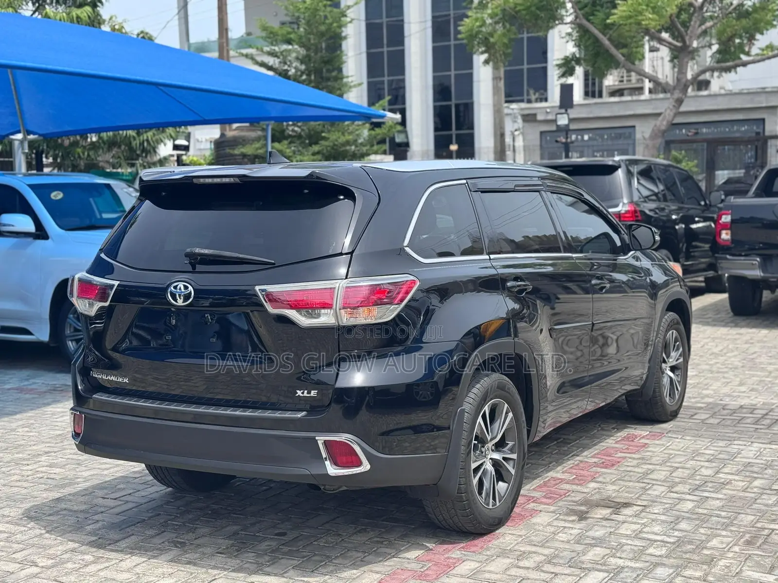 Toyota Highlander XLE V6 4x4 (3.5L 6cyl 6A) 2016 Black