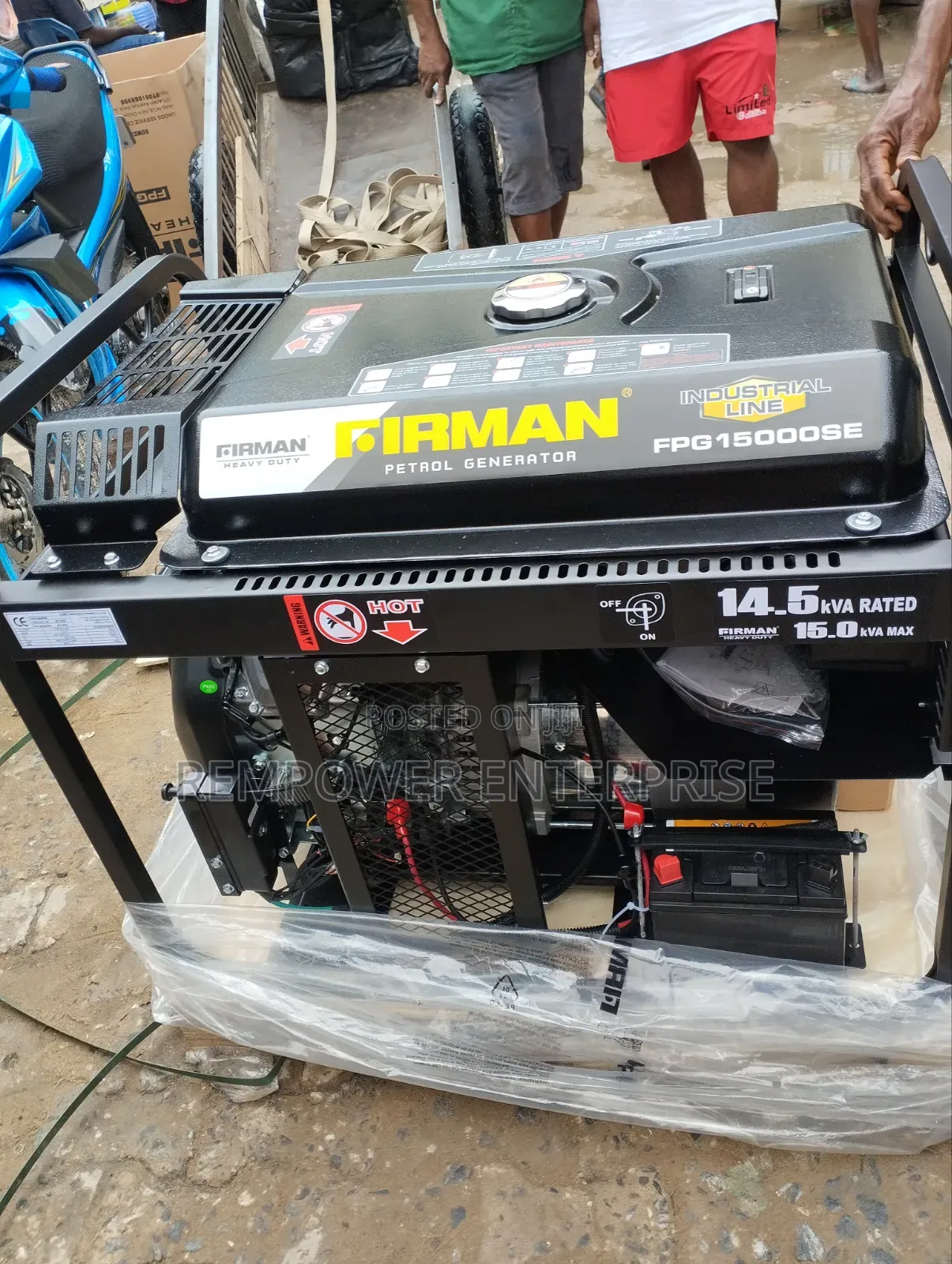 Original Subaru Firman 15kva Petrol Generator