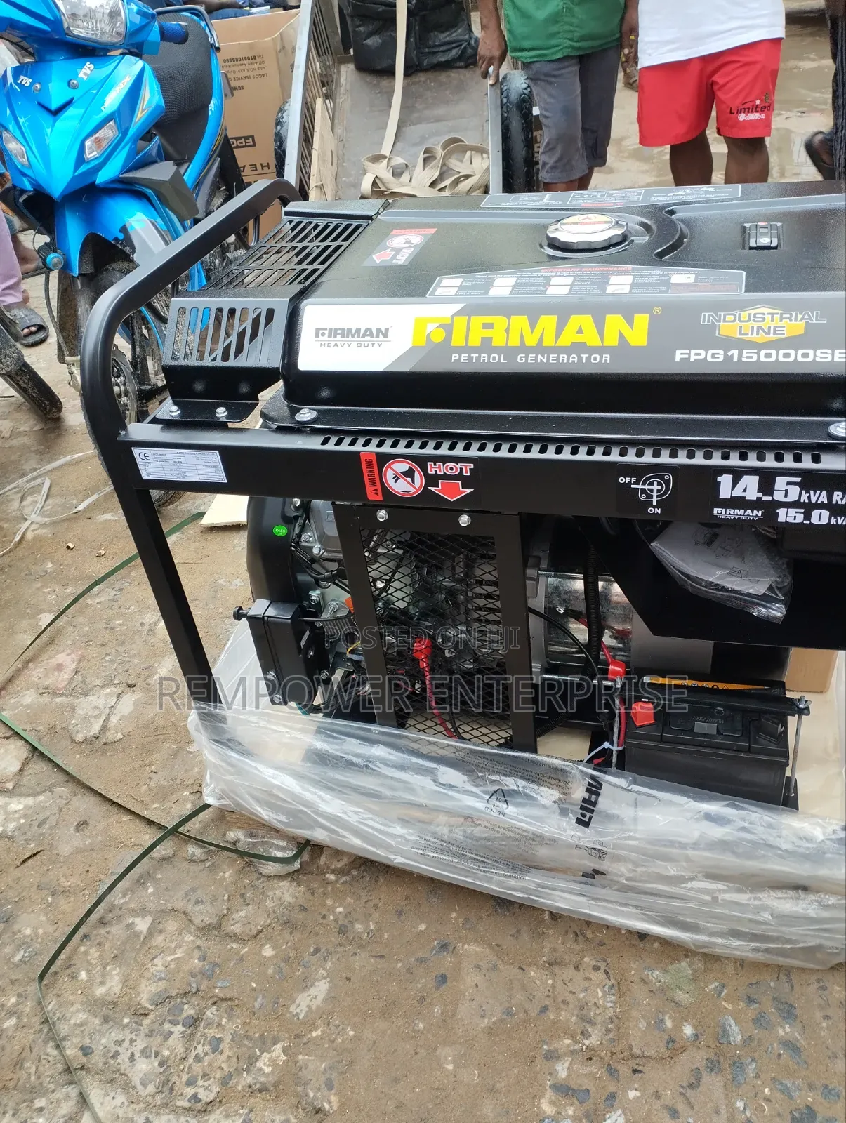 Original Subaru Firman 15kva Petrol Generator