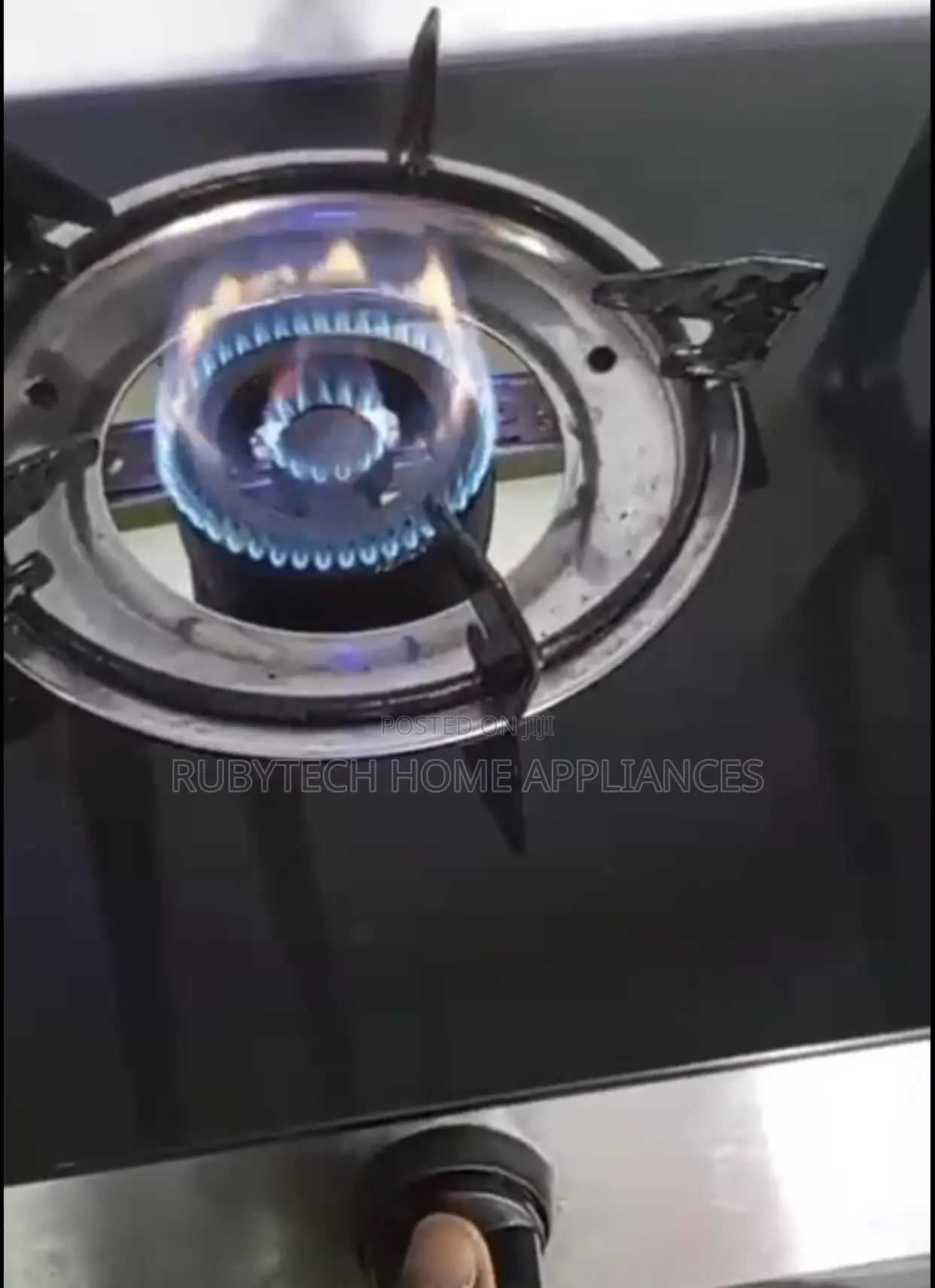 Mewe Table Top Double Burner Gas Cooker – Auto Ignition, Working
