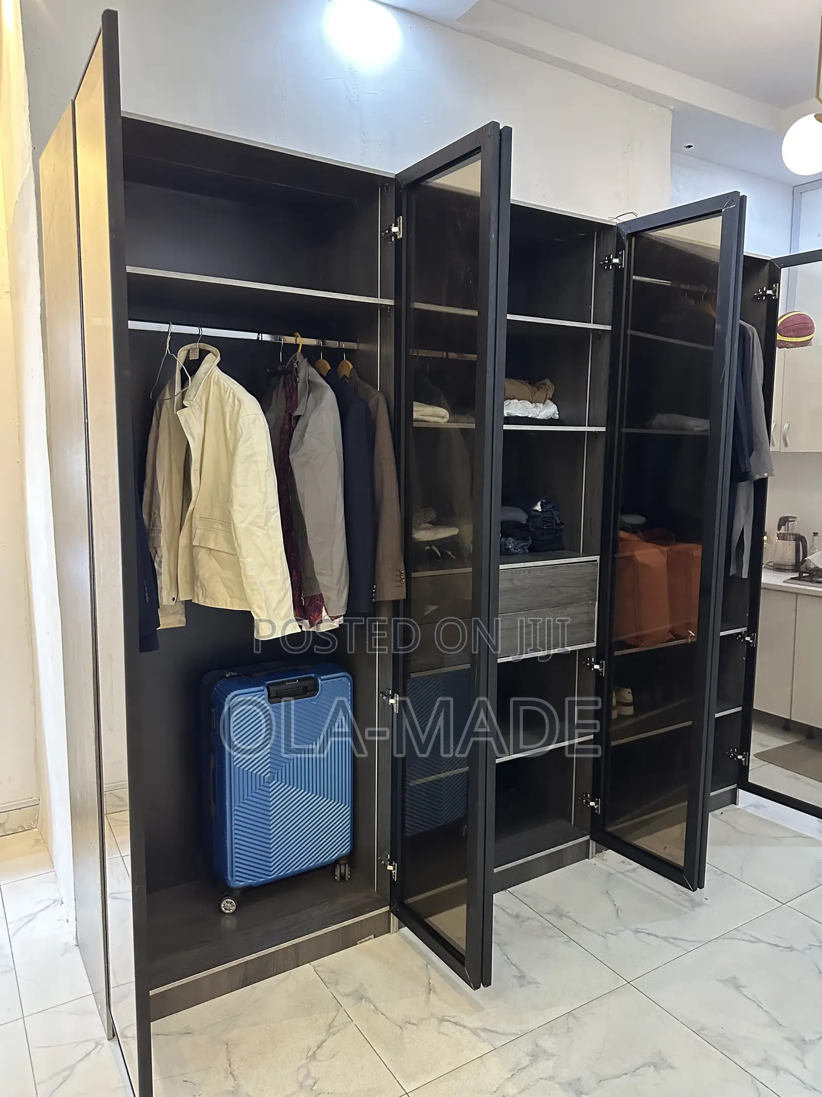 Glass Door 6ft by 8ft Closet