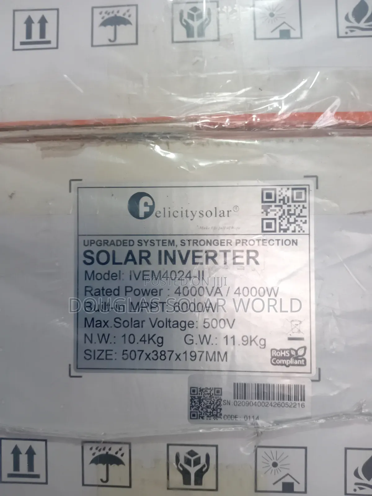 Felicity 4kVA 24V Hybrid Inverter