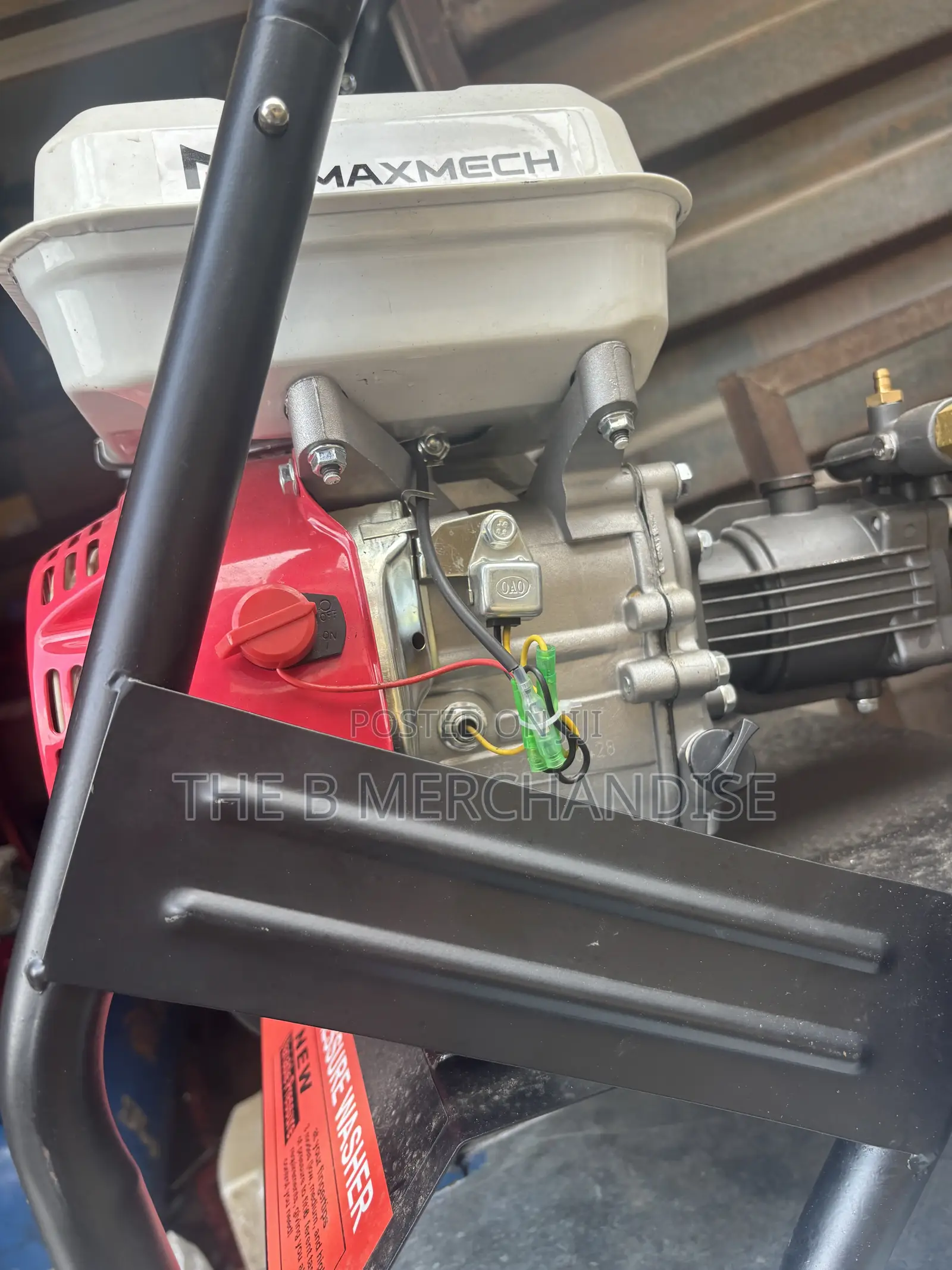 Maxmech PW-210 Gasoline (Petrol) High-Pressure Washer(2466psi)
