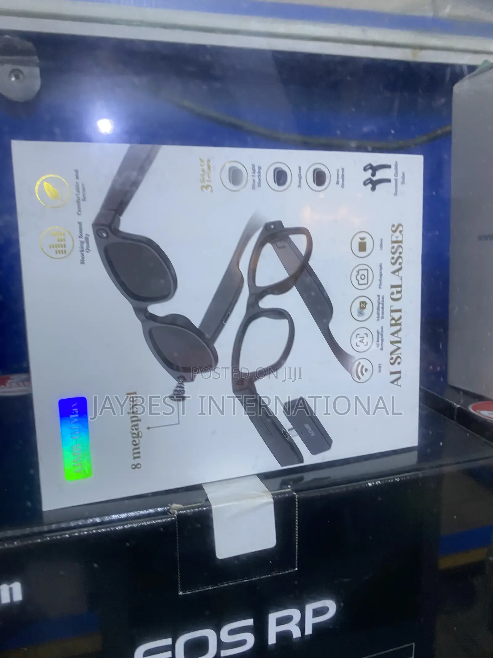 AIMB G1 Max- AI Smart Glasses, AI Translation With Extra Power