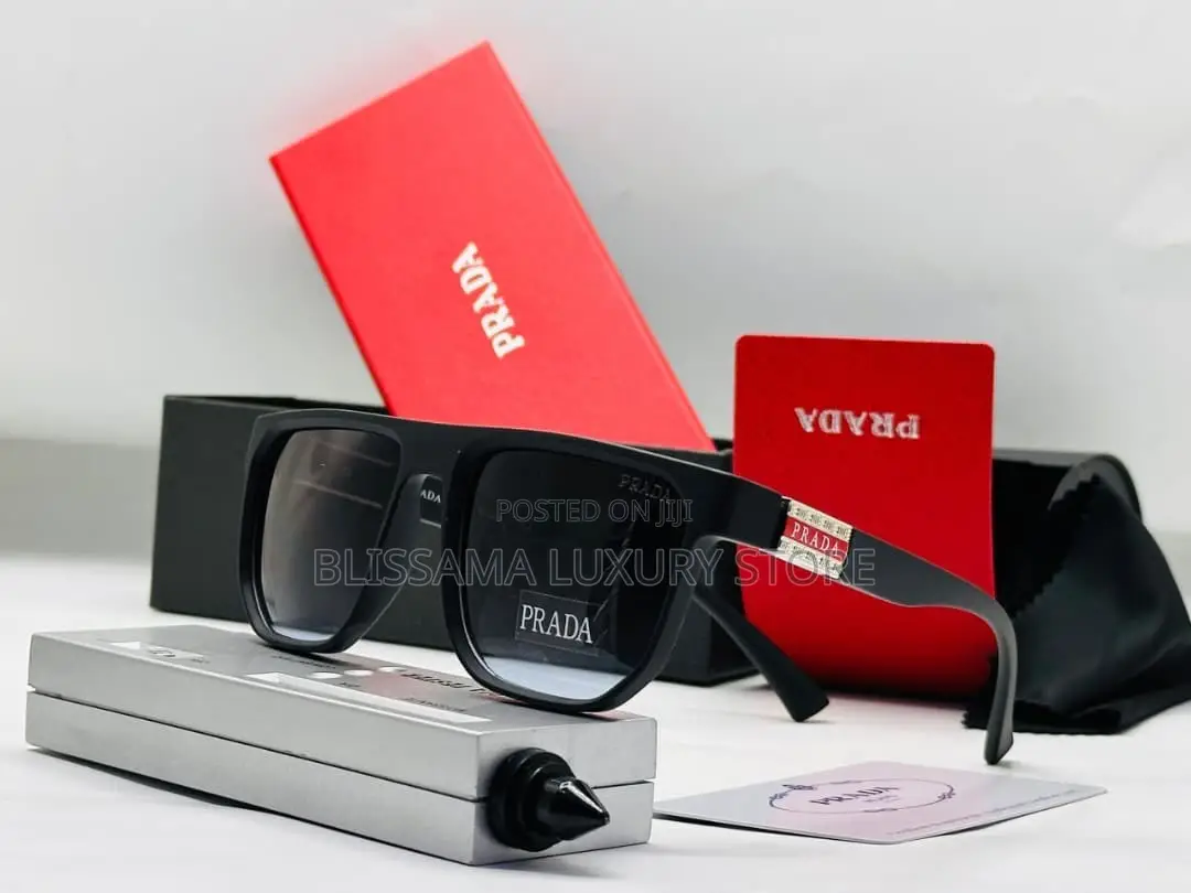 Prada Luxury Designer Rimless Glasses – Trendy,Stylish/Premium Quality