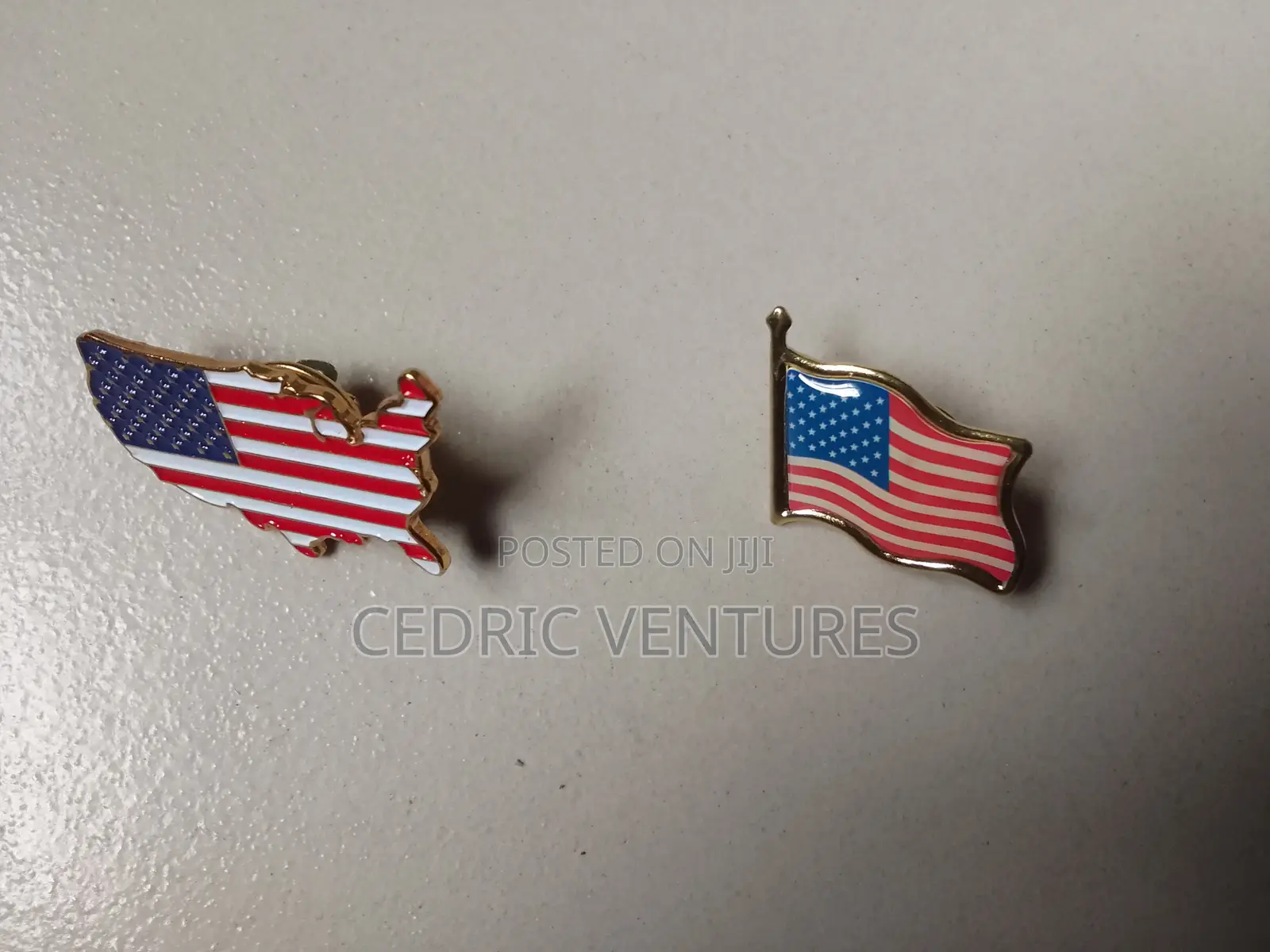 US, UK and Canadian Maple Leaf Brooch Lapel Pin
