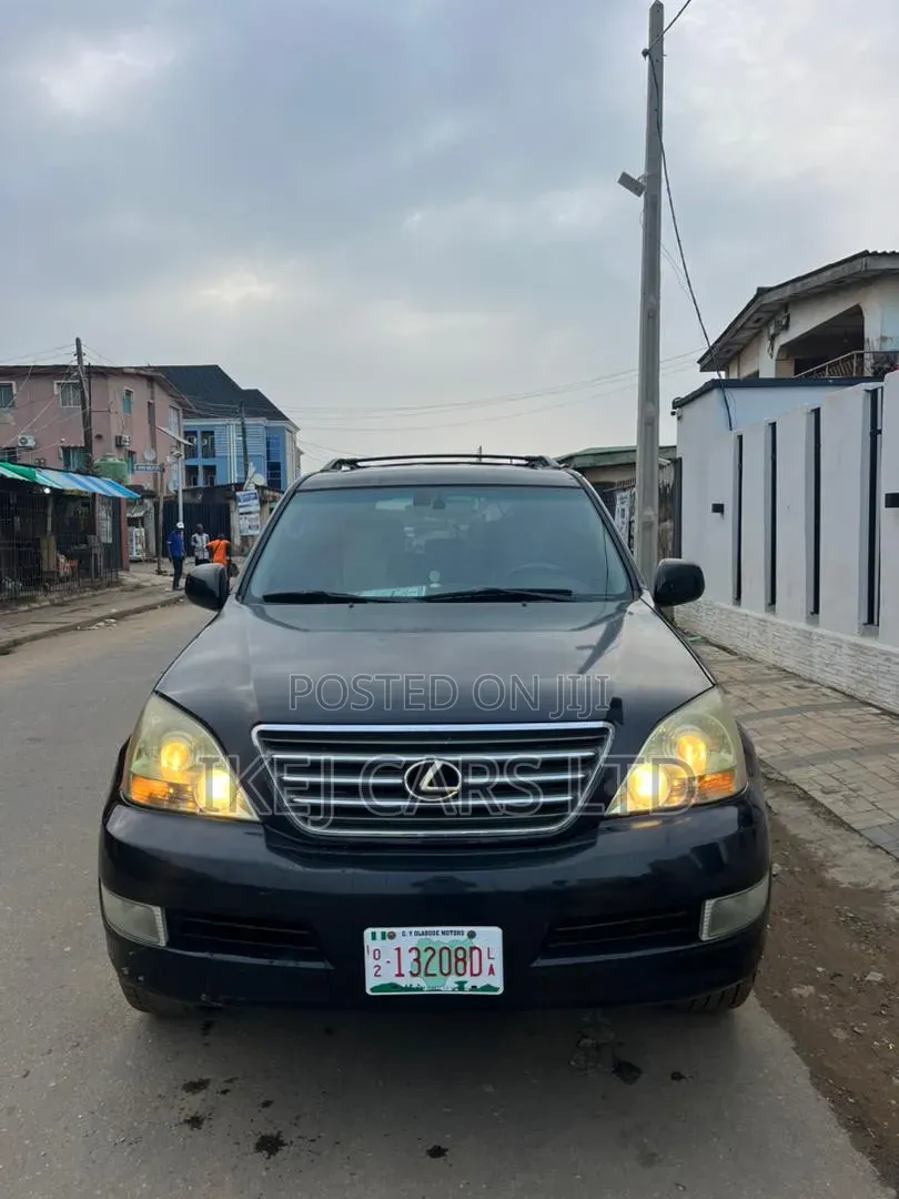 Lexus GX 470 Sport Utility 2005 Black