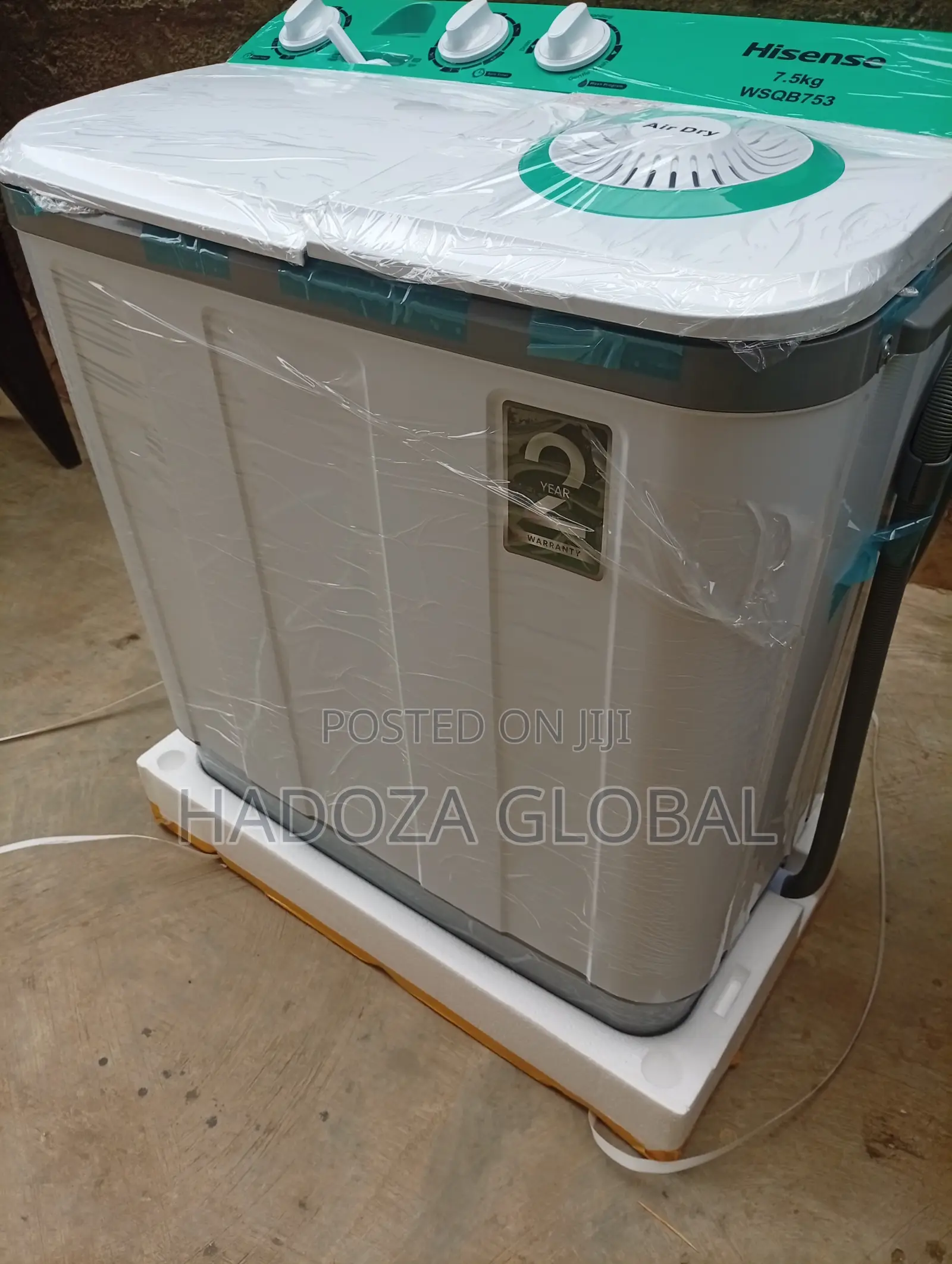 Hisense 7.5kg Washing Machine – Quality Cleaning You Can Trust