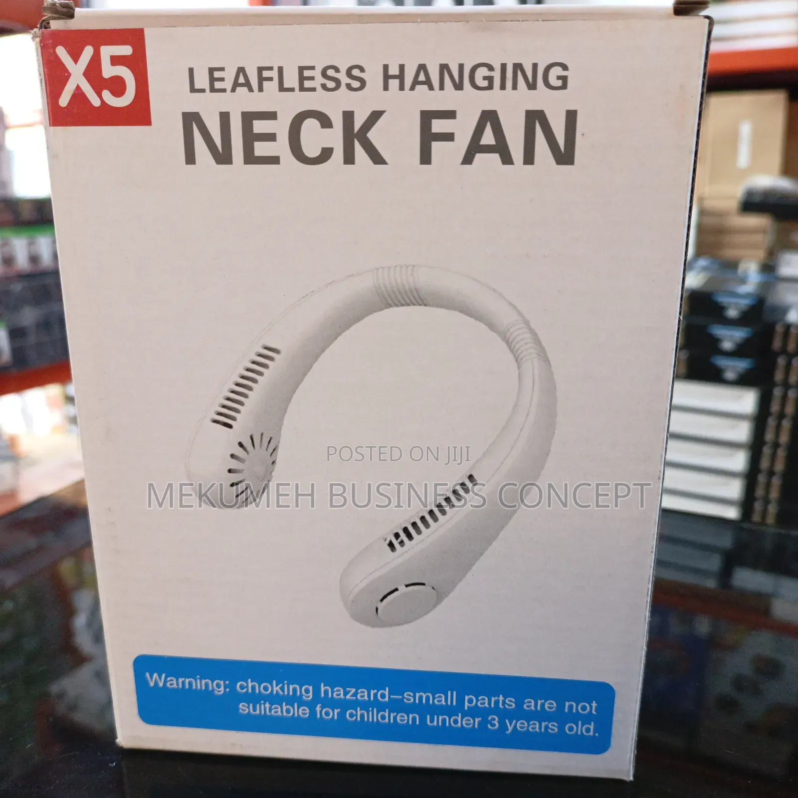 Leafless Hanging Neck Fan