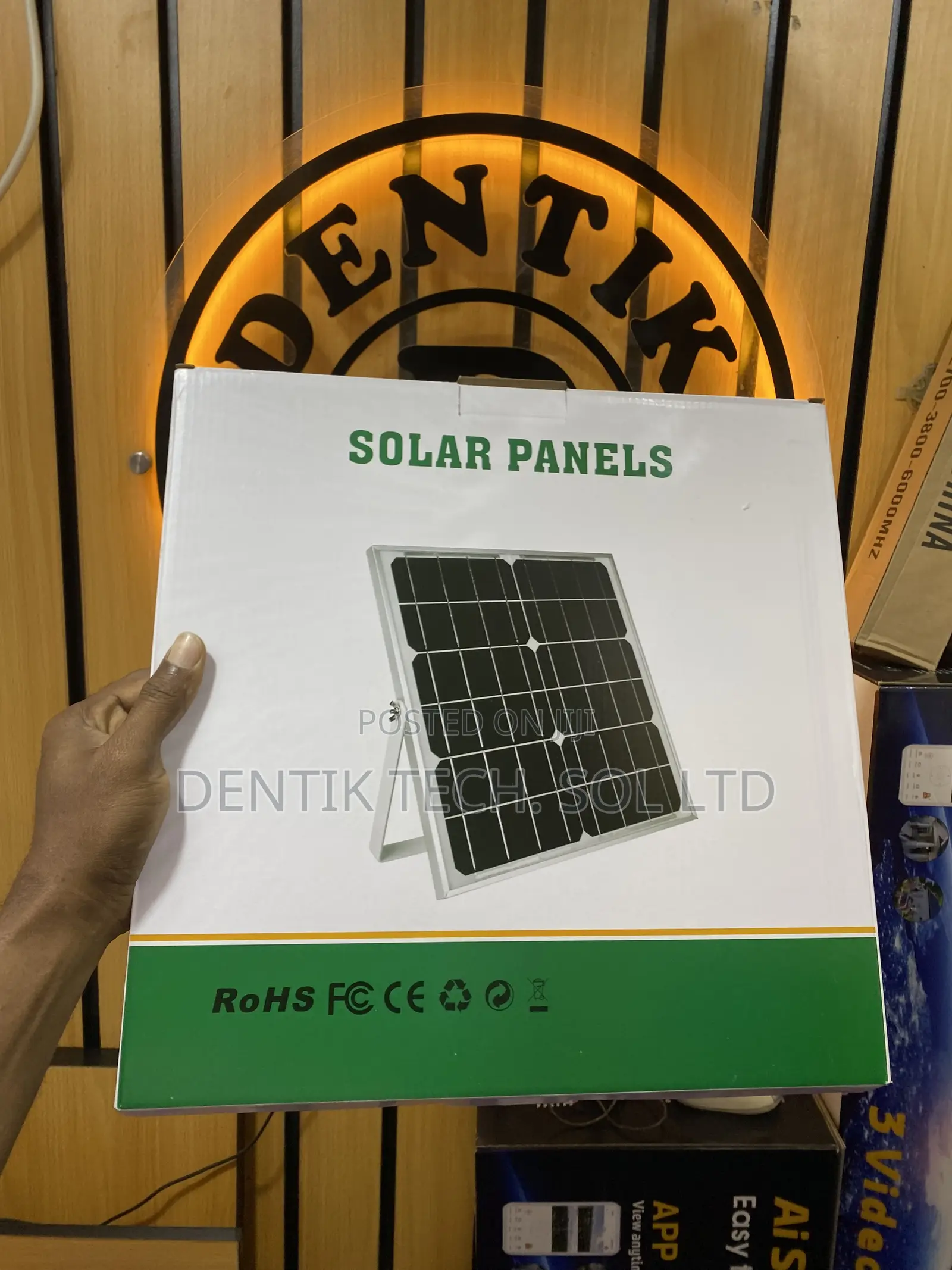 Solar Flood Light Switch Remote Control - 300watts