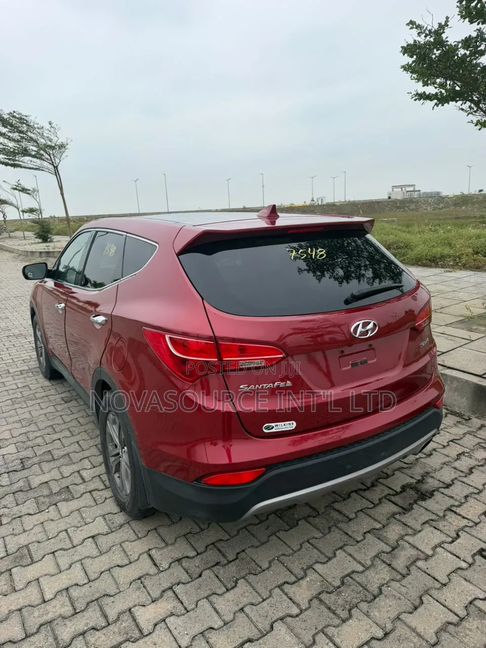 Hyundai Santa Fe Sport 2013 Red