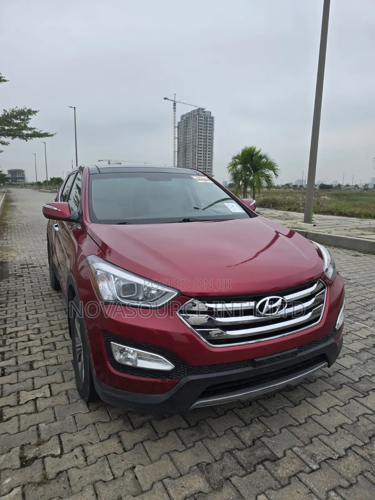 Hyundai Santa Fe Sport 2013 Red