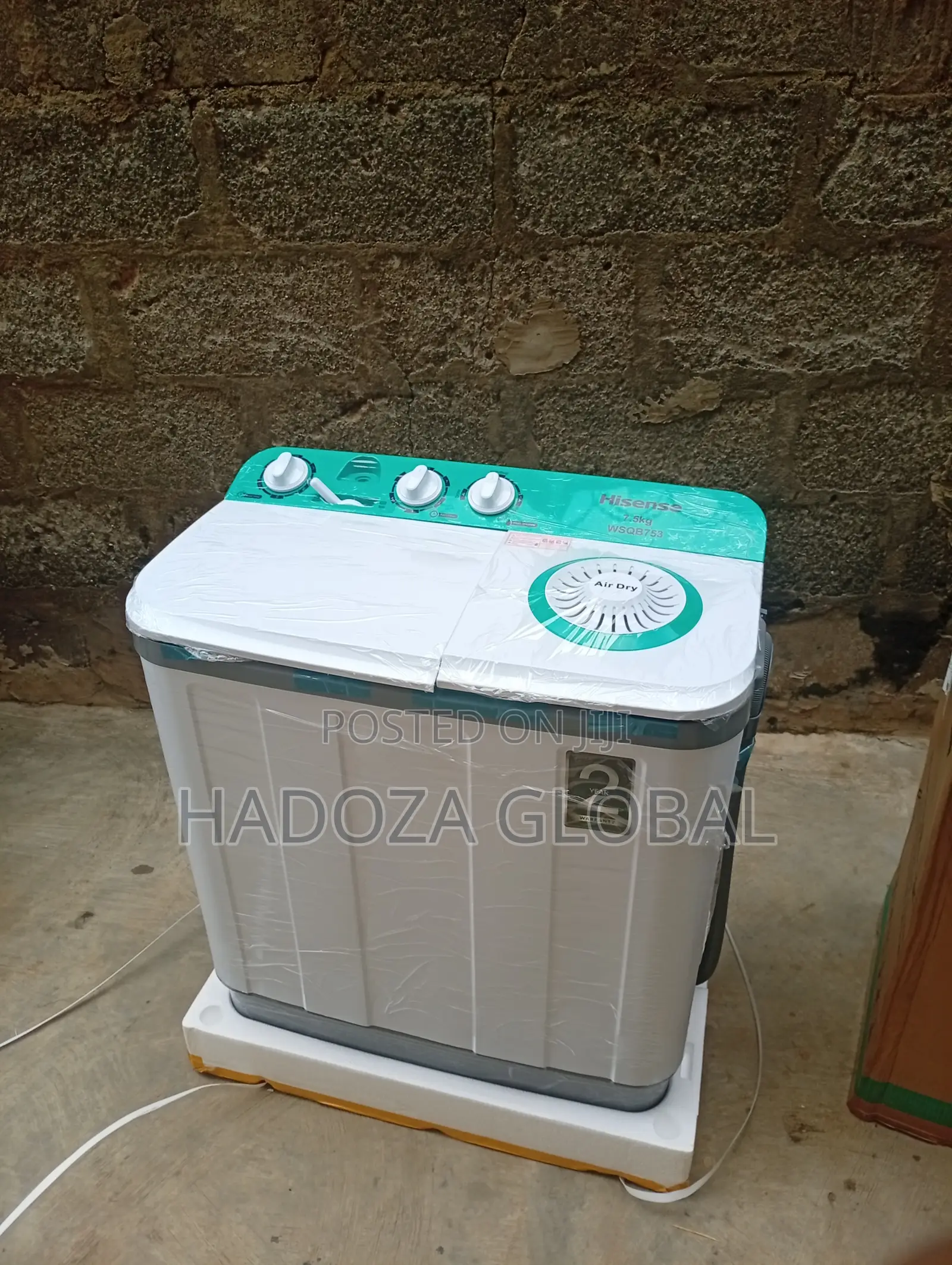 Hisense 7.5kg Automatic Laundry Machine – Practical Home Appliance