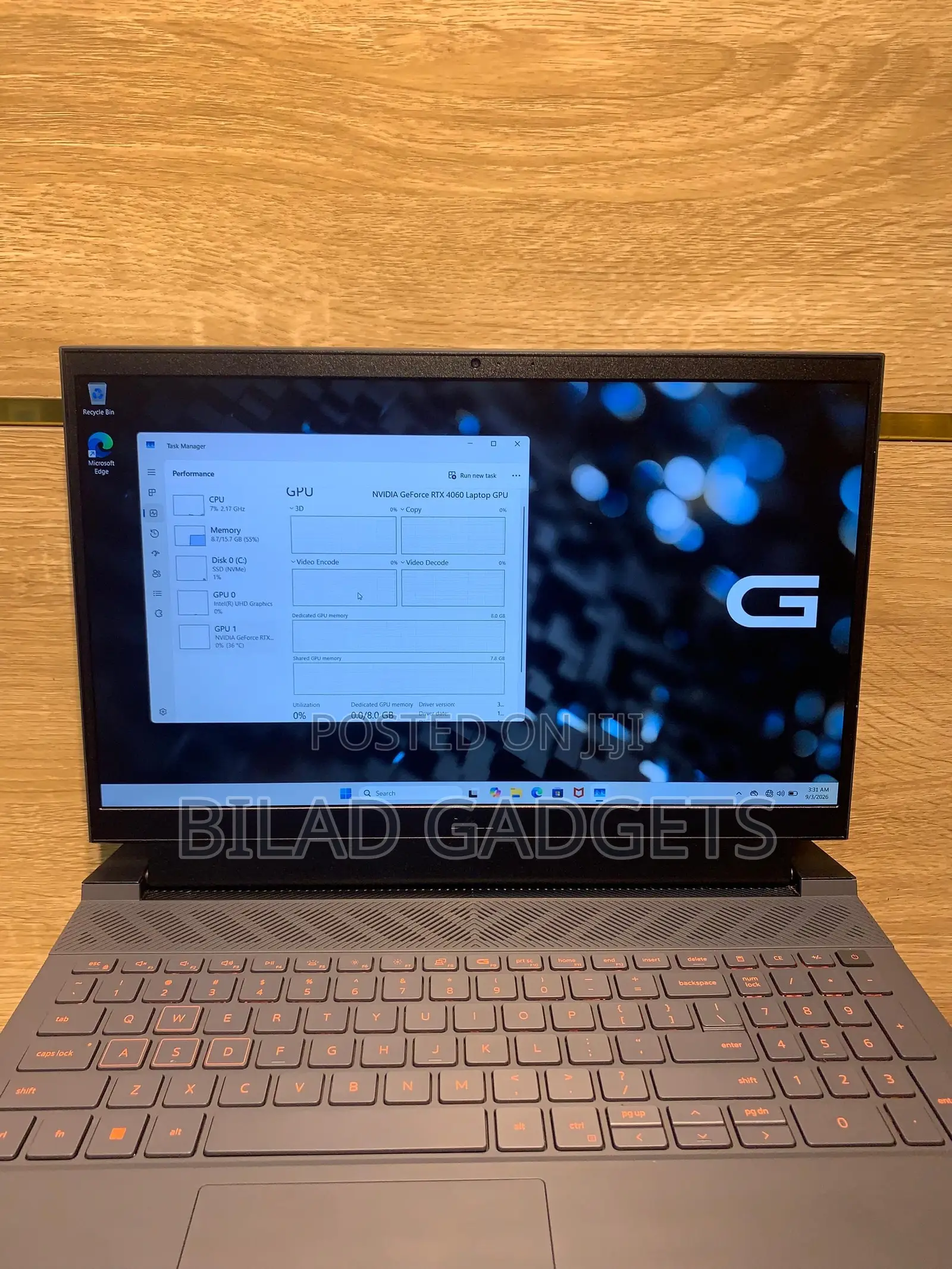 Laptop Dell G15 5530 16GB Intel Core i7 SSD 1T