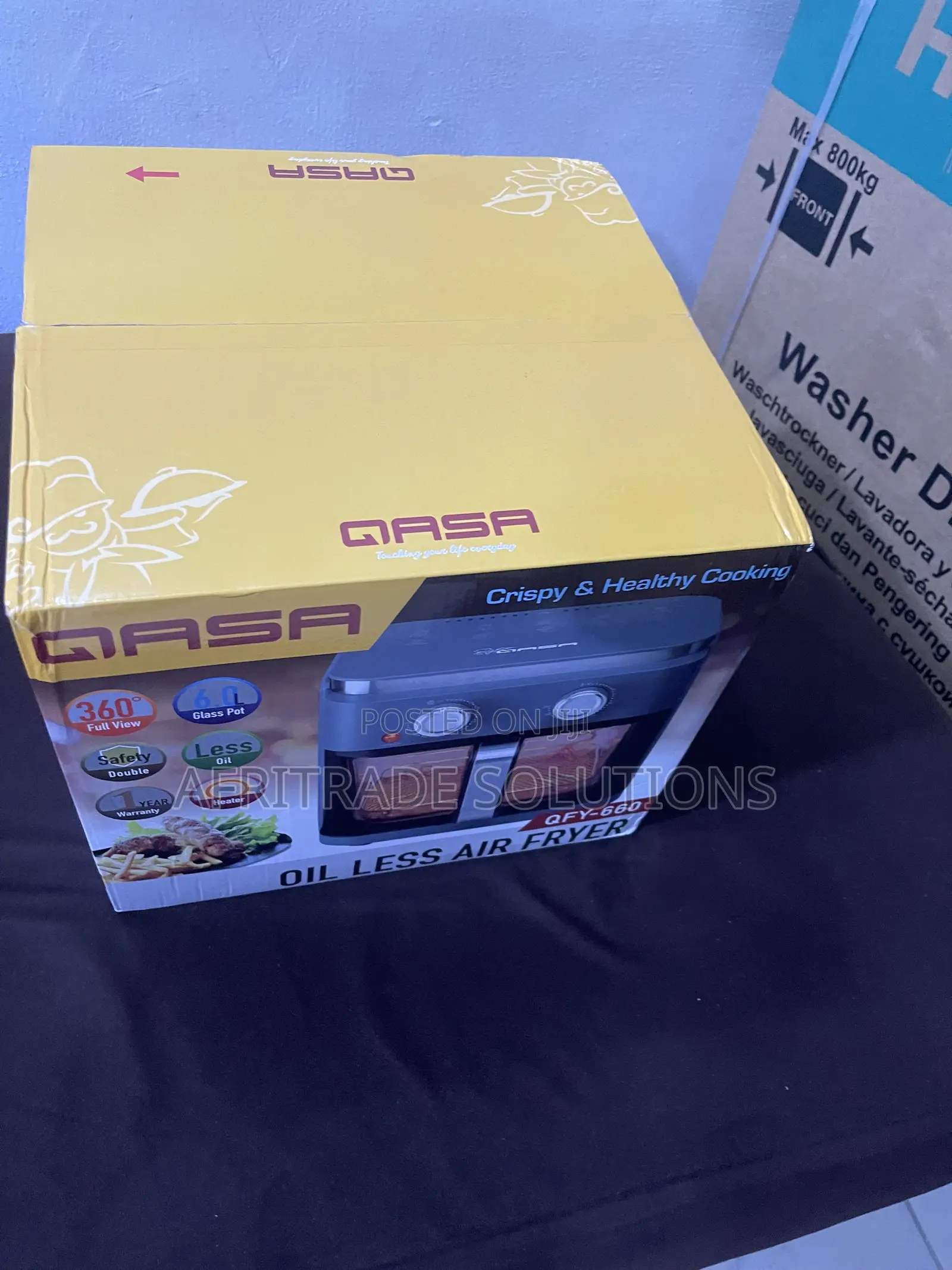 Qasa 6 Litres Air Fryer – Easy Frying & Roasting