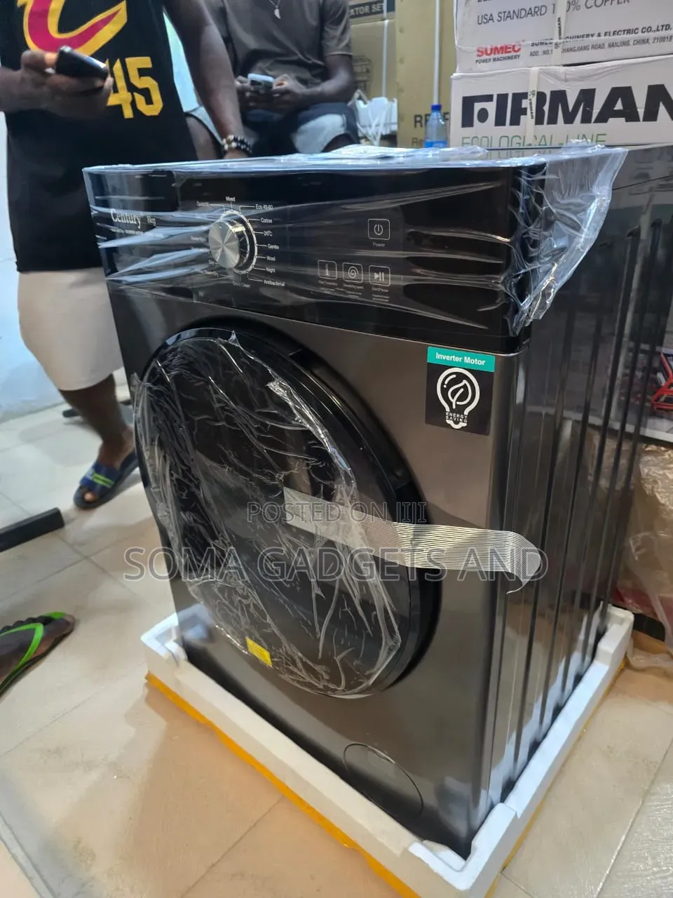 I Have Brand New Century Washing Machine 8kg Front Loader Inverter