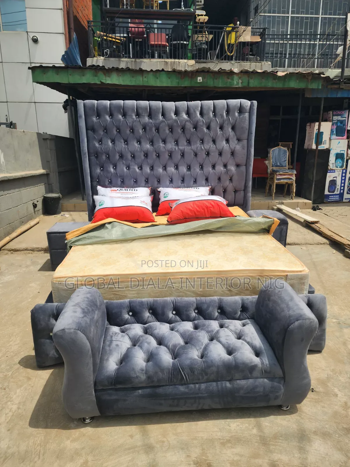 Modern 6by6 Upholstery Bedframe Set