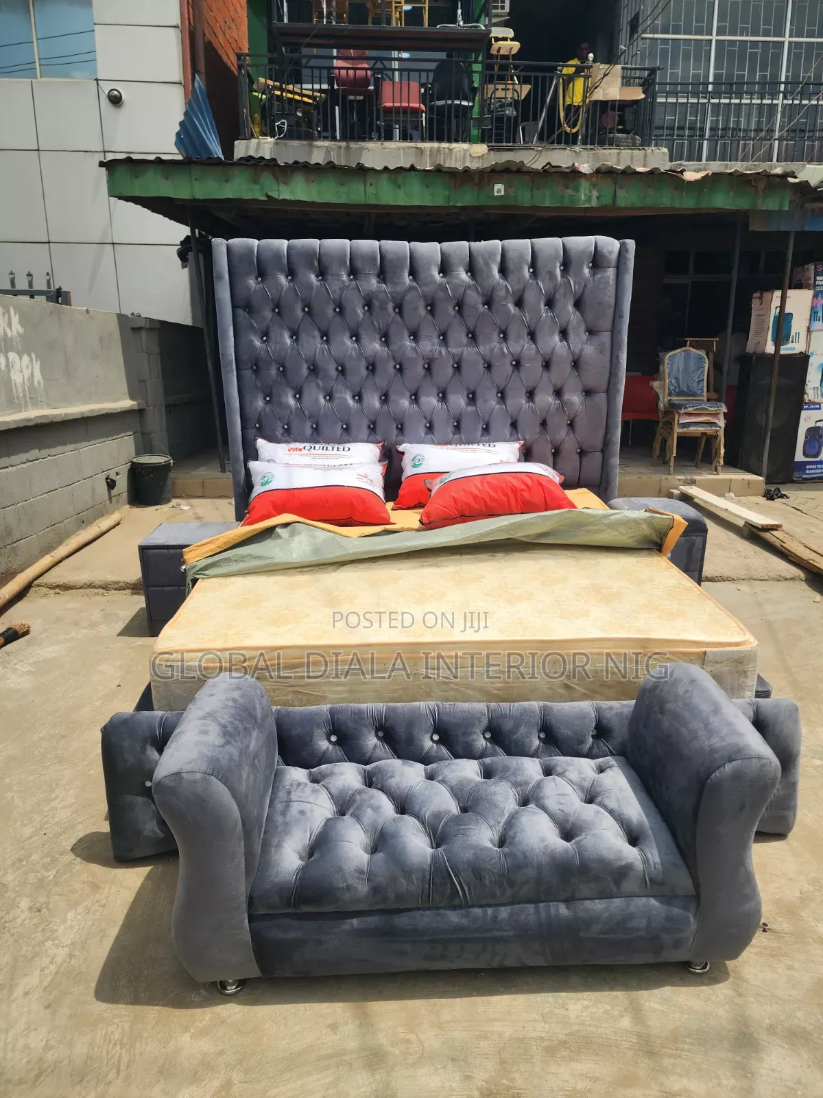 Modern 6by6 Upholstery Bedframe Set
