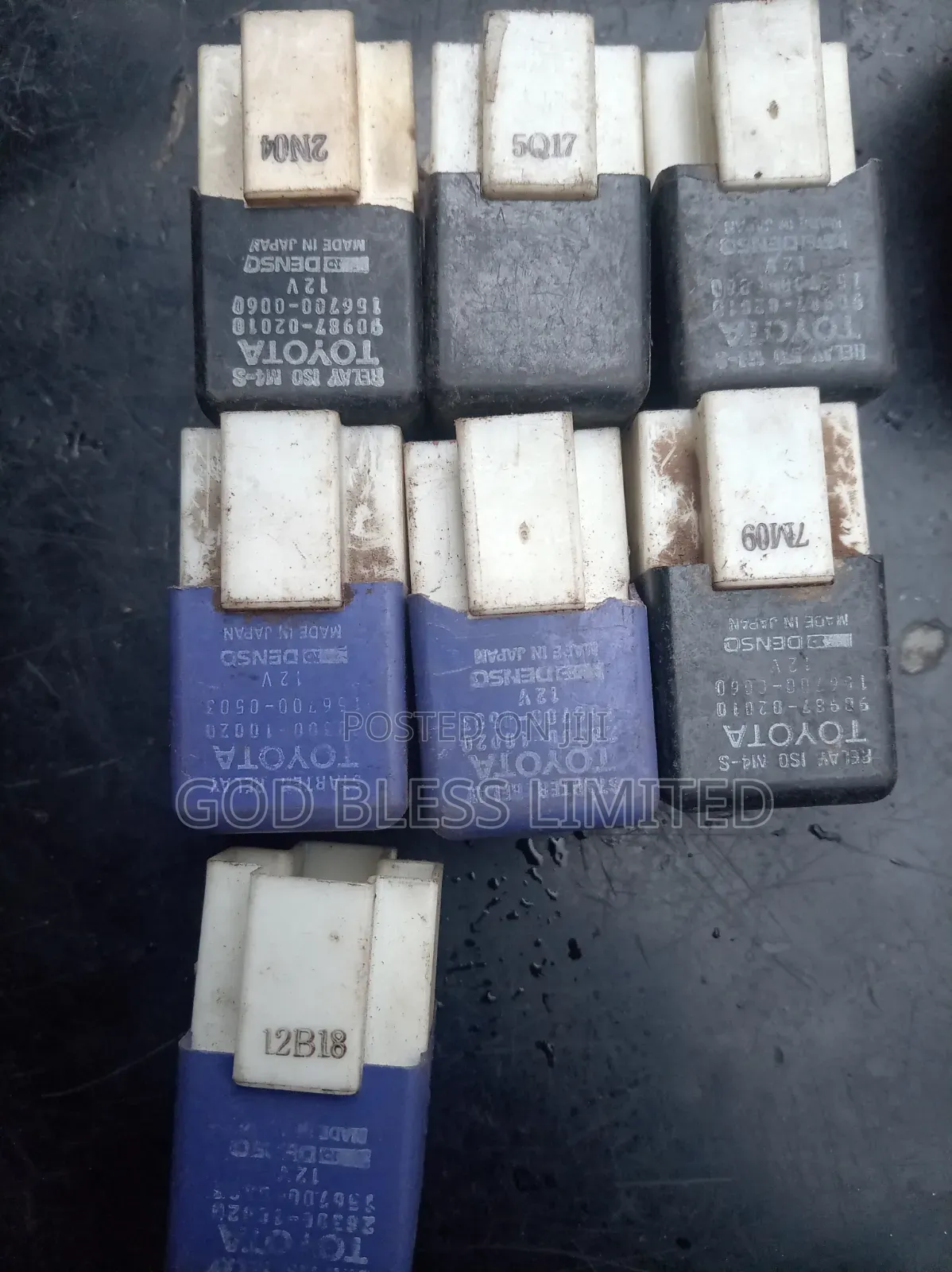 Toyota/Denso 12V 5-Pin Automotive Relay