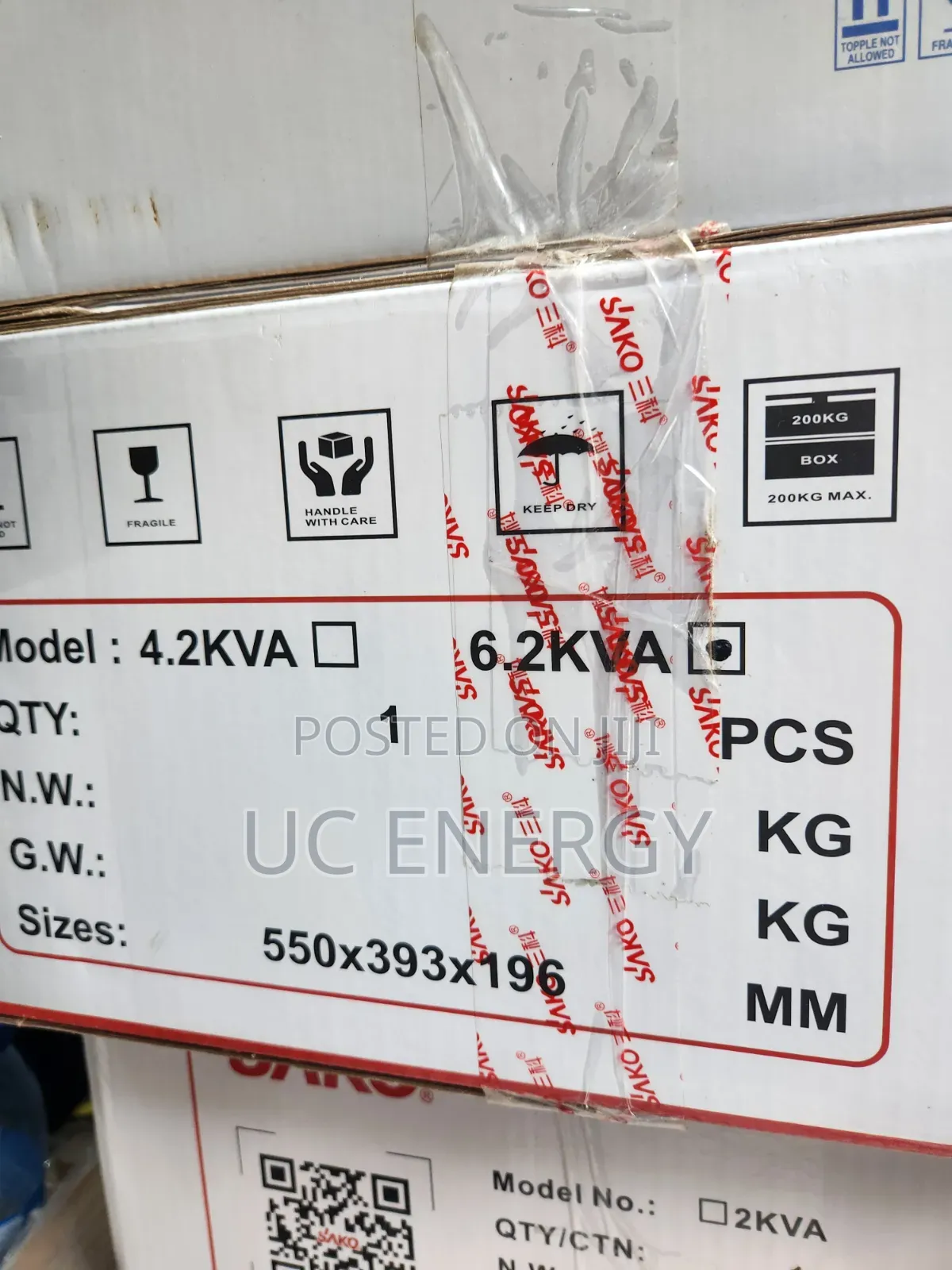 6.2kva 48v Sako Solar Inverter Hybrid